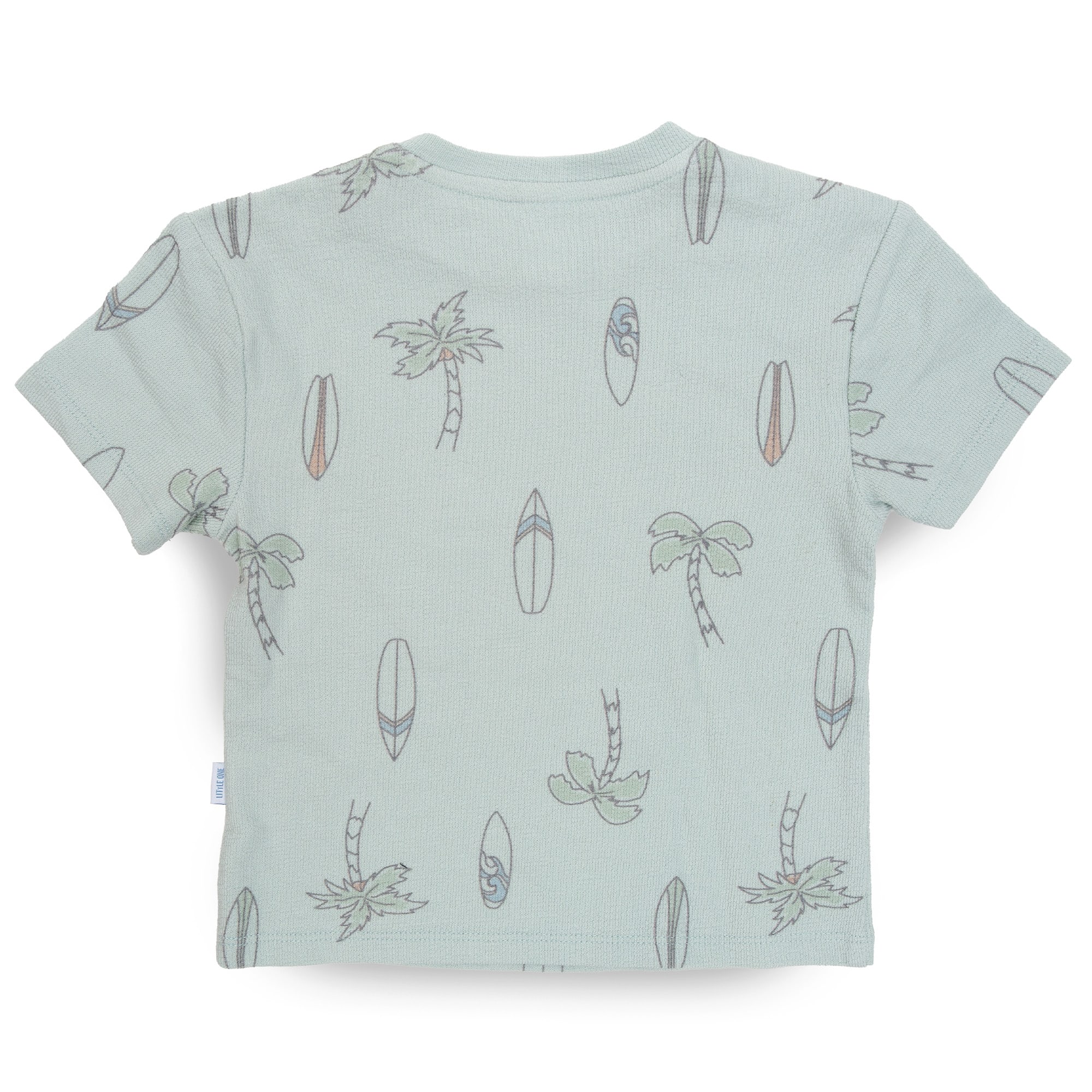 Kurzarmshirts, LITTLE ONE, Grün – Produktansicht