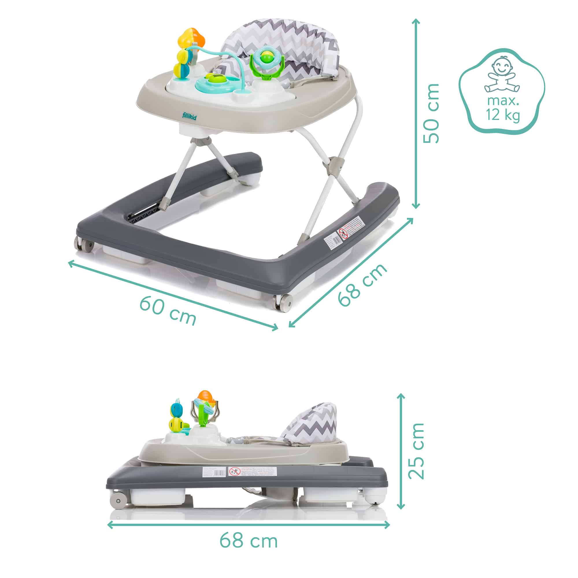 Produkte, fillikid, Grau – Produktansicht