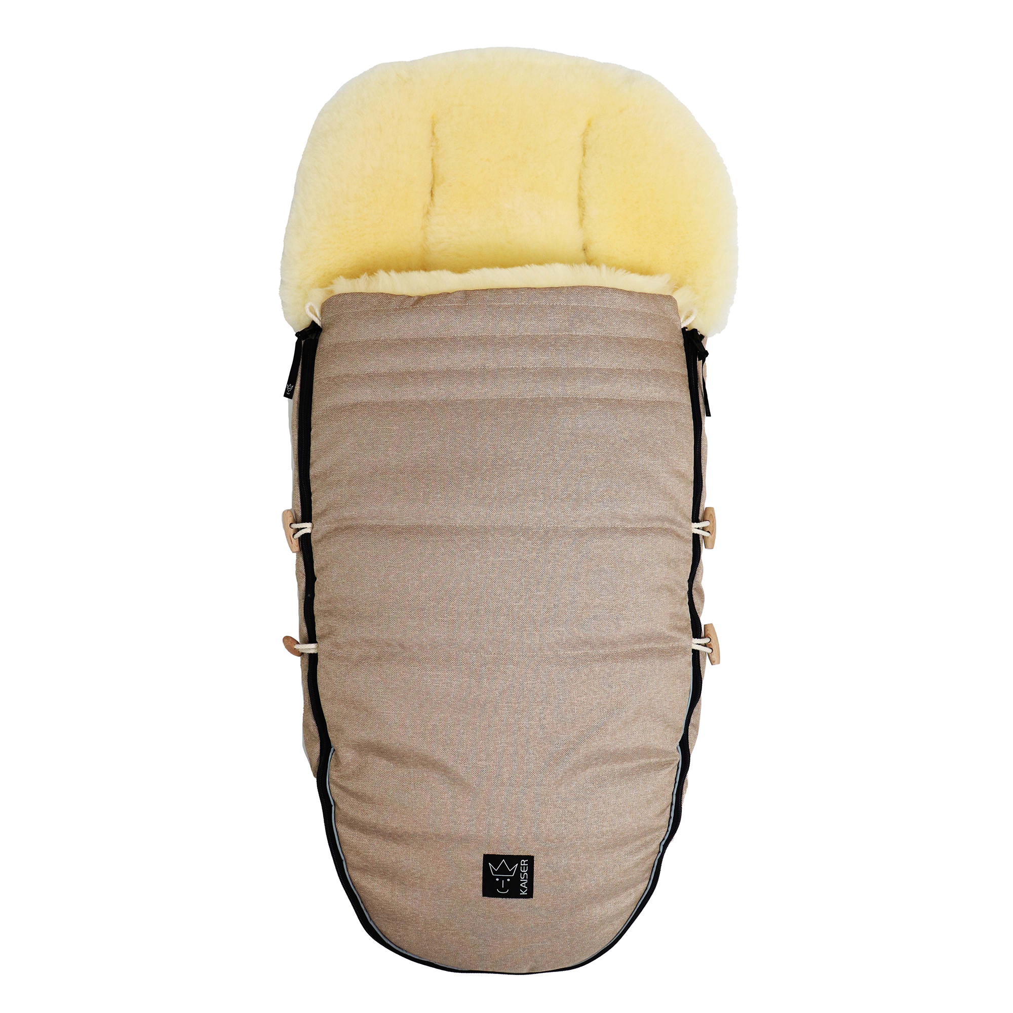 Fußsäcke & Decken, KAISER, Beige – Produktansicht