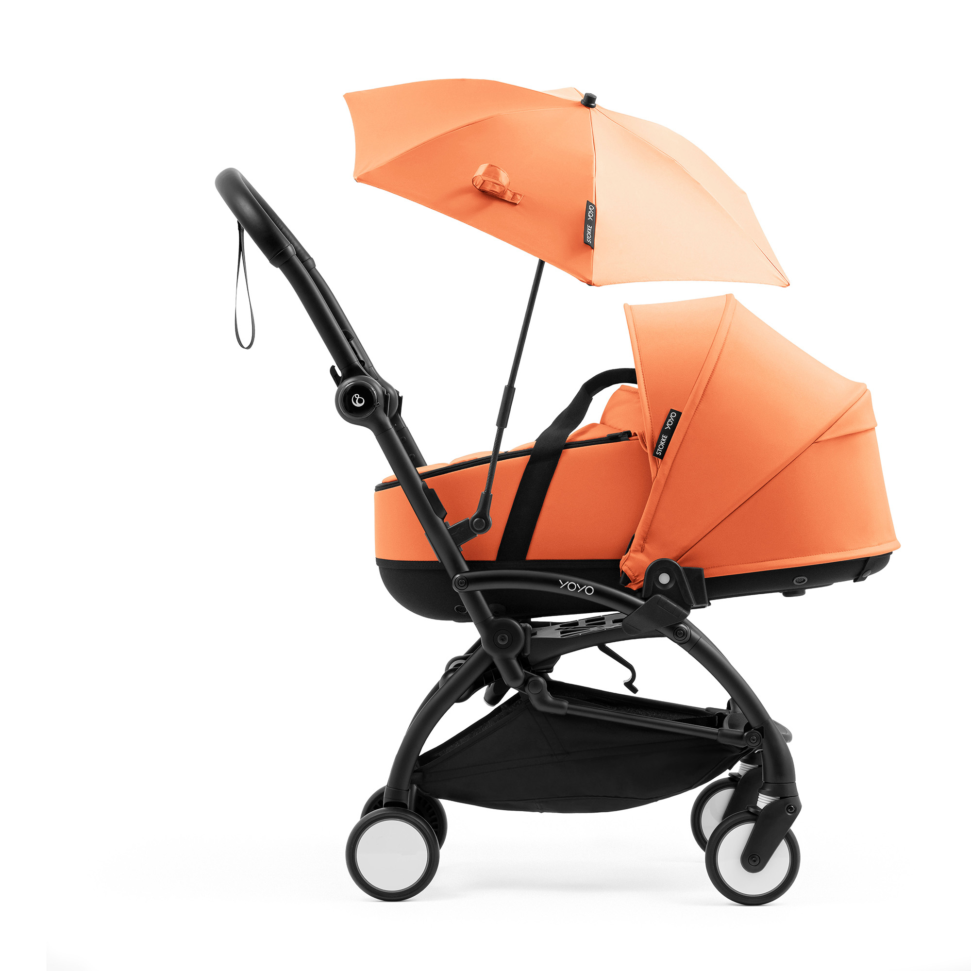 Sonnenschirme für Kinderwagen, STOKKE, Pink – Produktansicht