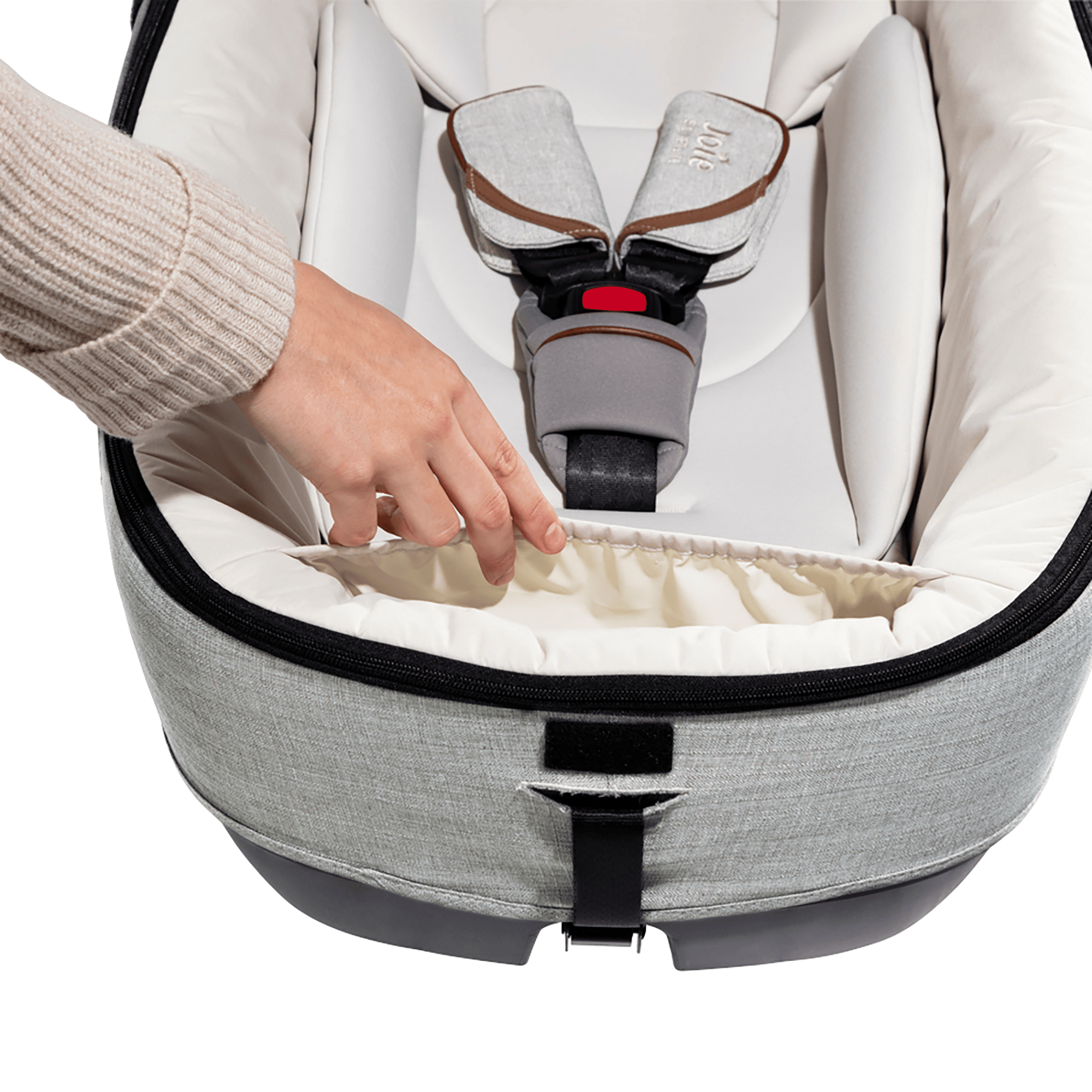 Babyschalen 0-13 kg, Gruppe 0+, Joie signature, Grau – Produktansicht