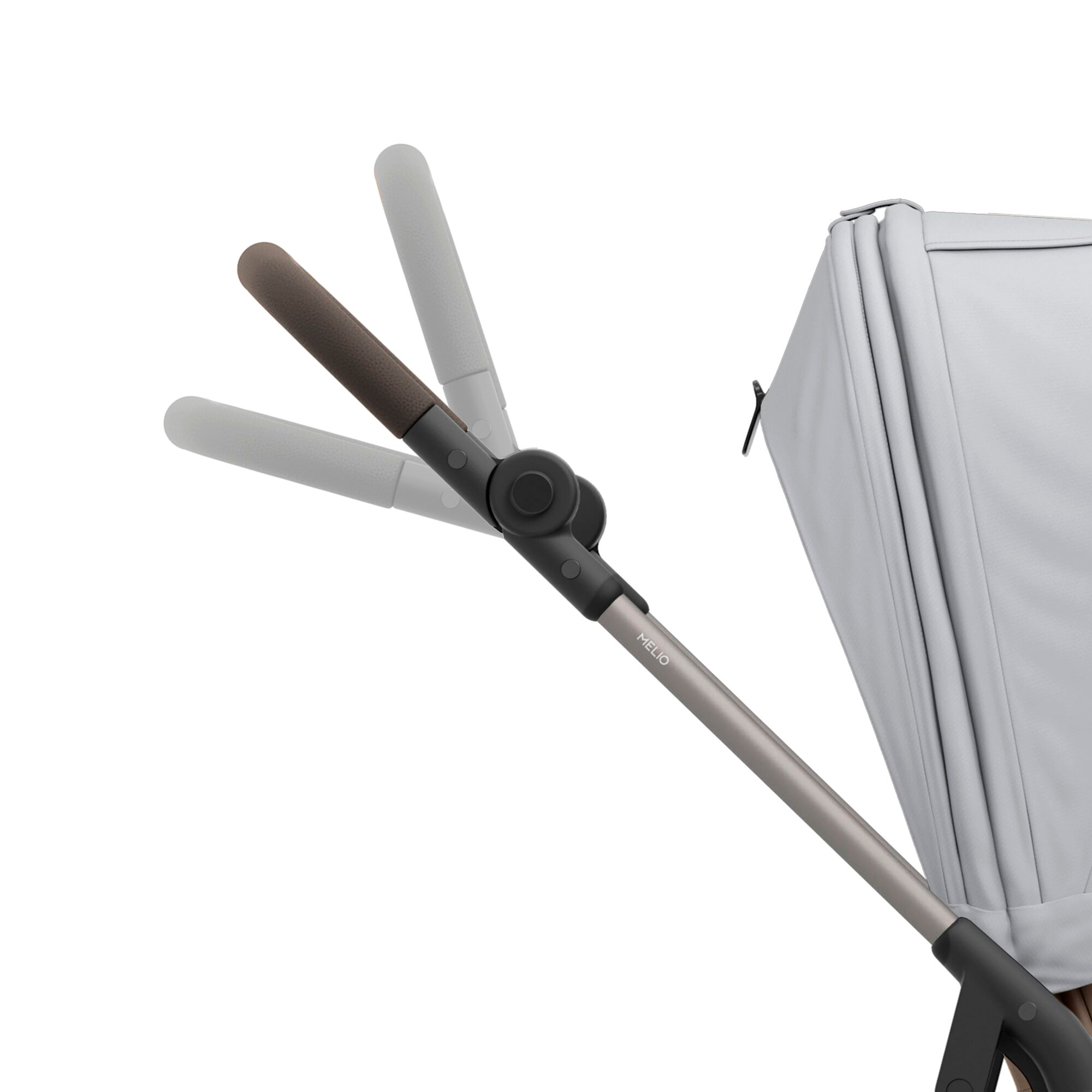 Kombi-Kinderwagen, cybex, Grau – Produktansicht