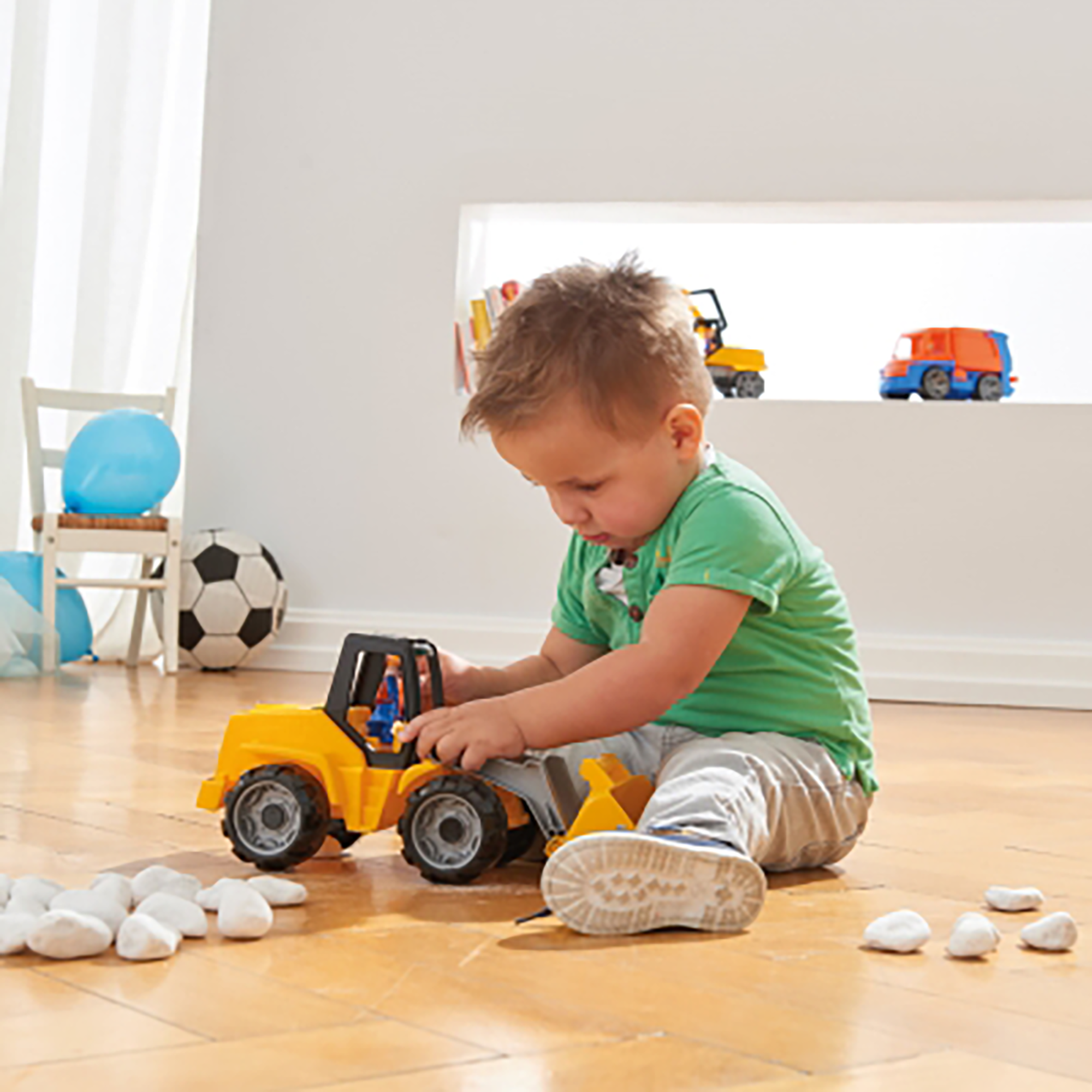 Spielzeugautos, Lena, Gelb – Produktansicht