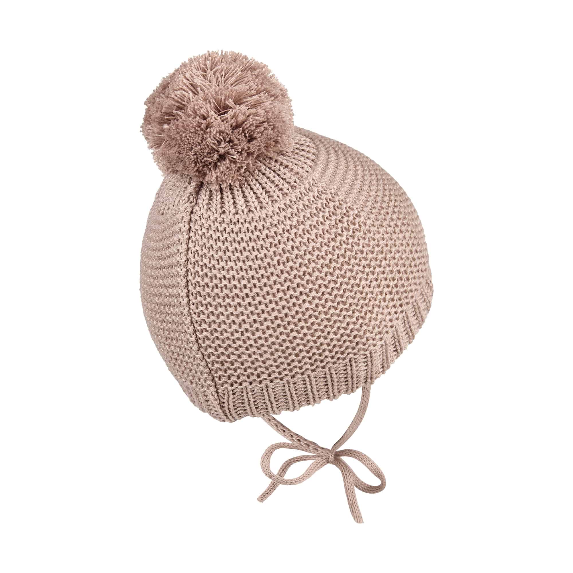 Strickmützen, Sterntaler, Beige – Besonderheit: aus Baumwollmischgewebe 