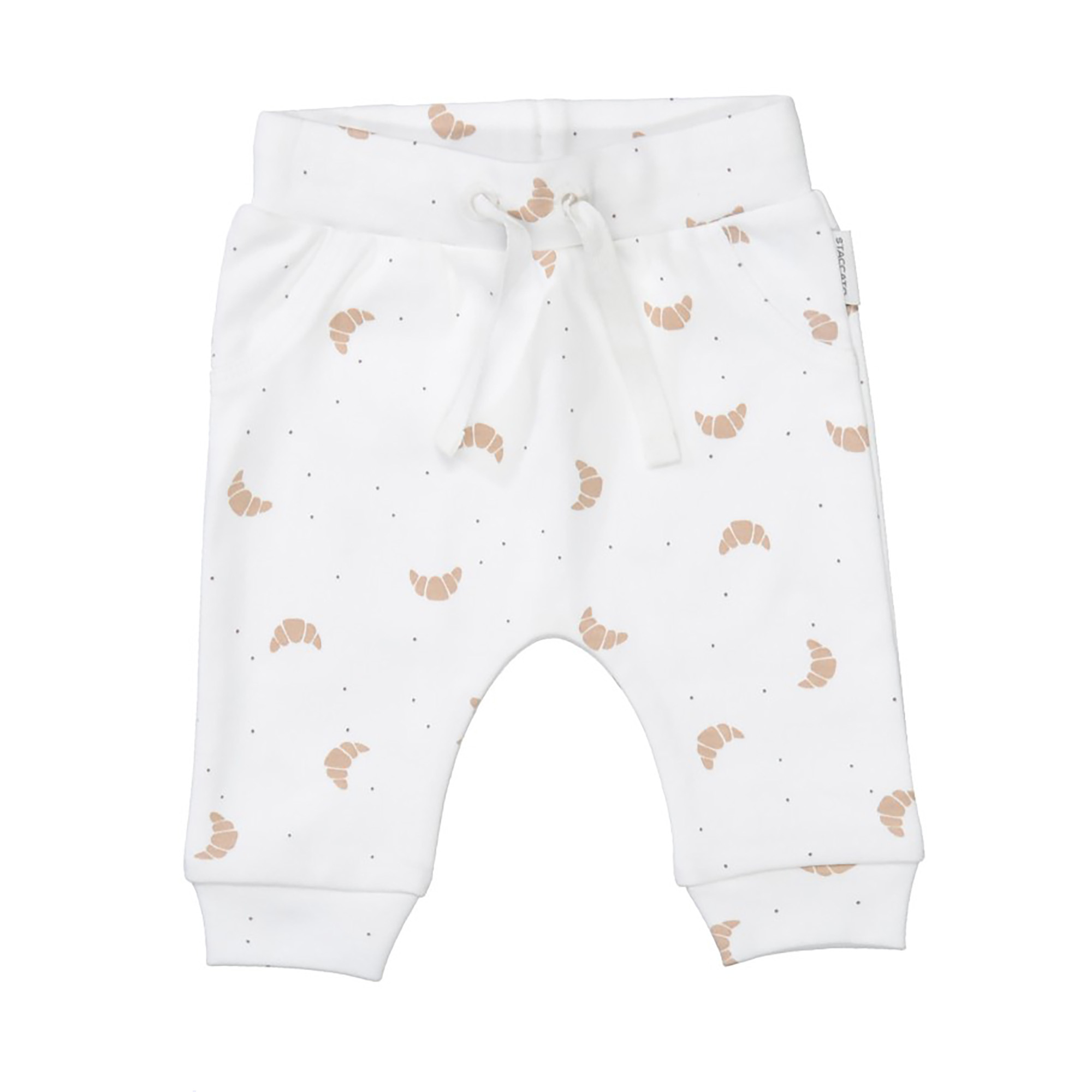 Schlupfhosen, STACCATO, Weiß – Besonderheit: aus 100% Baumwolle