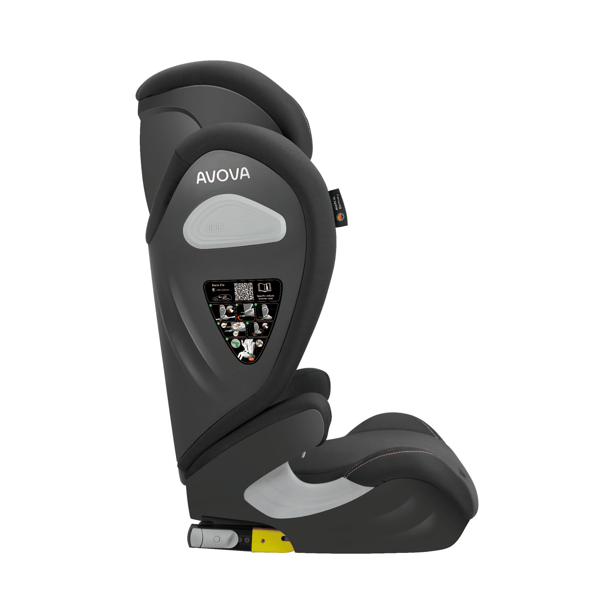 Kindersitze 15-36 kg, Gruppe 2/3, AVOVA, Pink – Produktansicht