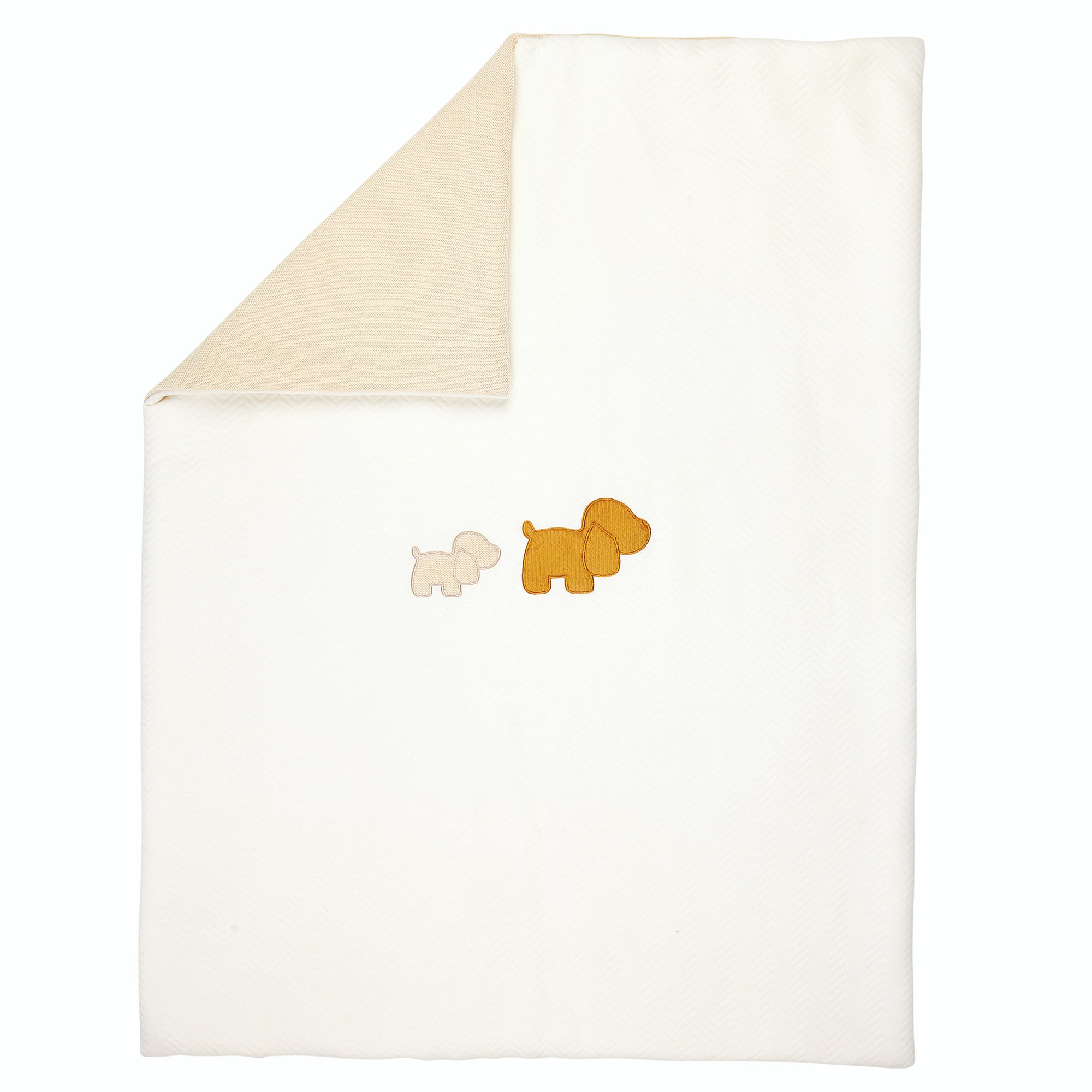 Kuscheldecken, Nattou, Beige – Produktansicht