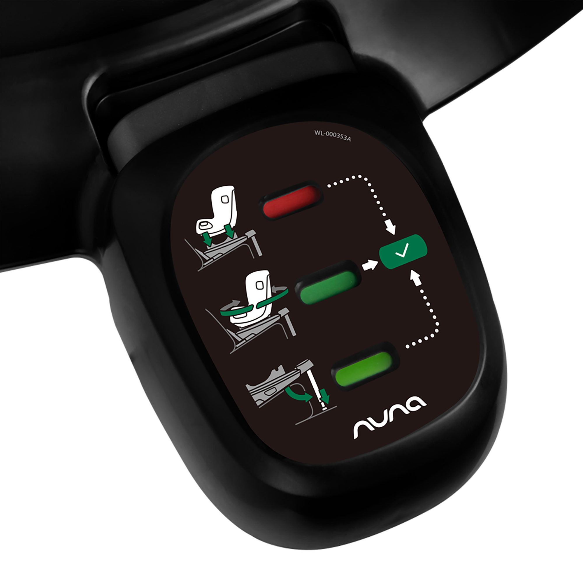 Babyschalen 0-13 kg, Gruppe 0+, nuna, Grau – Produktansicht