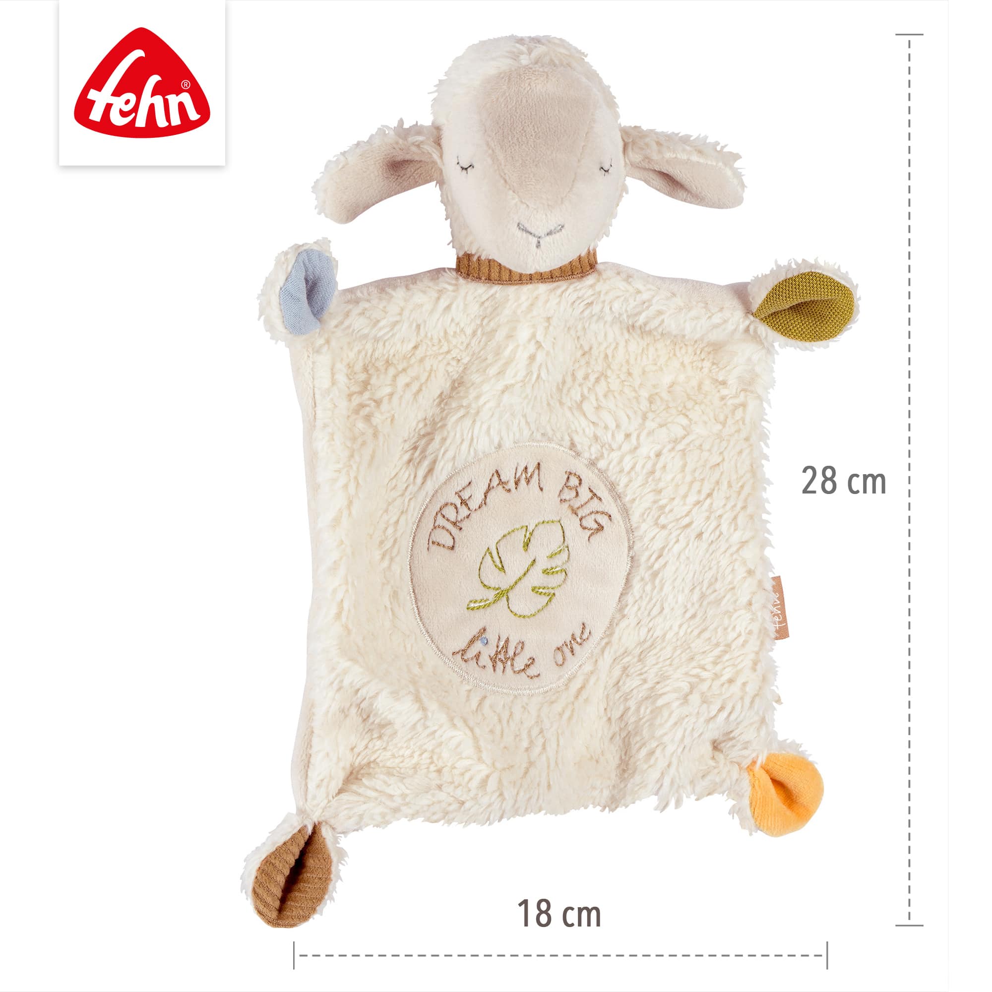 Schmusetücher, fehn, Beige – Produktansicht