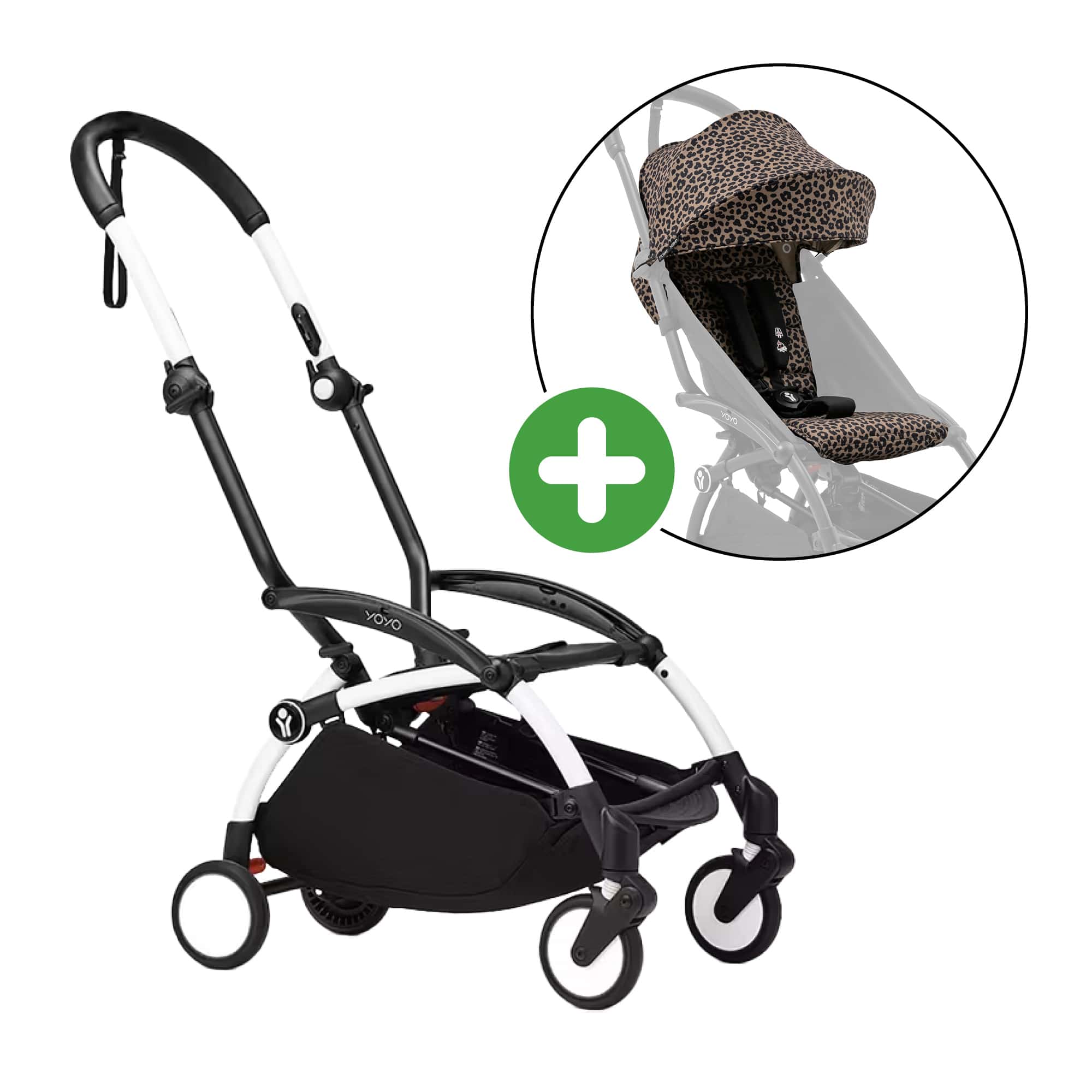 Buggys, STOKKE, Beige – Besonderheit: Set bestehend aus YOYO³ Gestell und YOYO³ 6+ Textil-Set