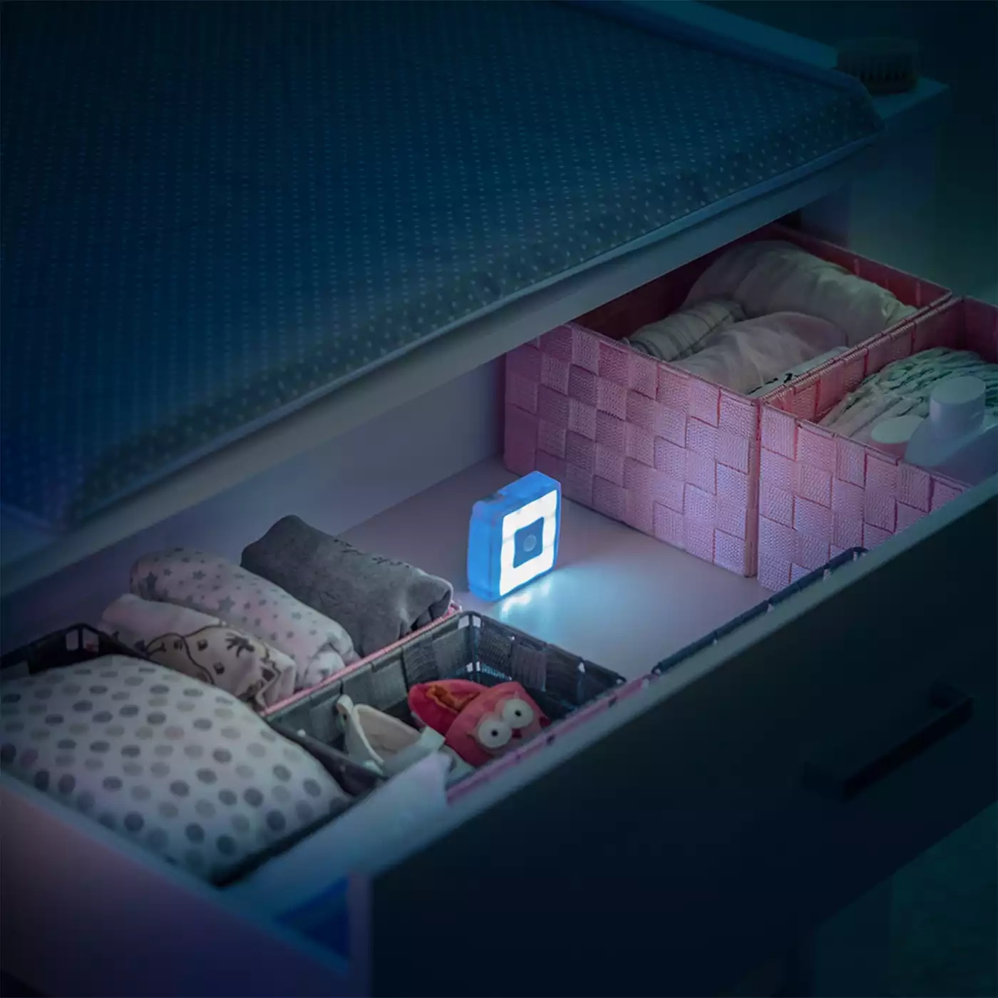 Nachtlichter, reer, Weiß – Produktansicht