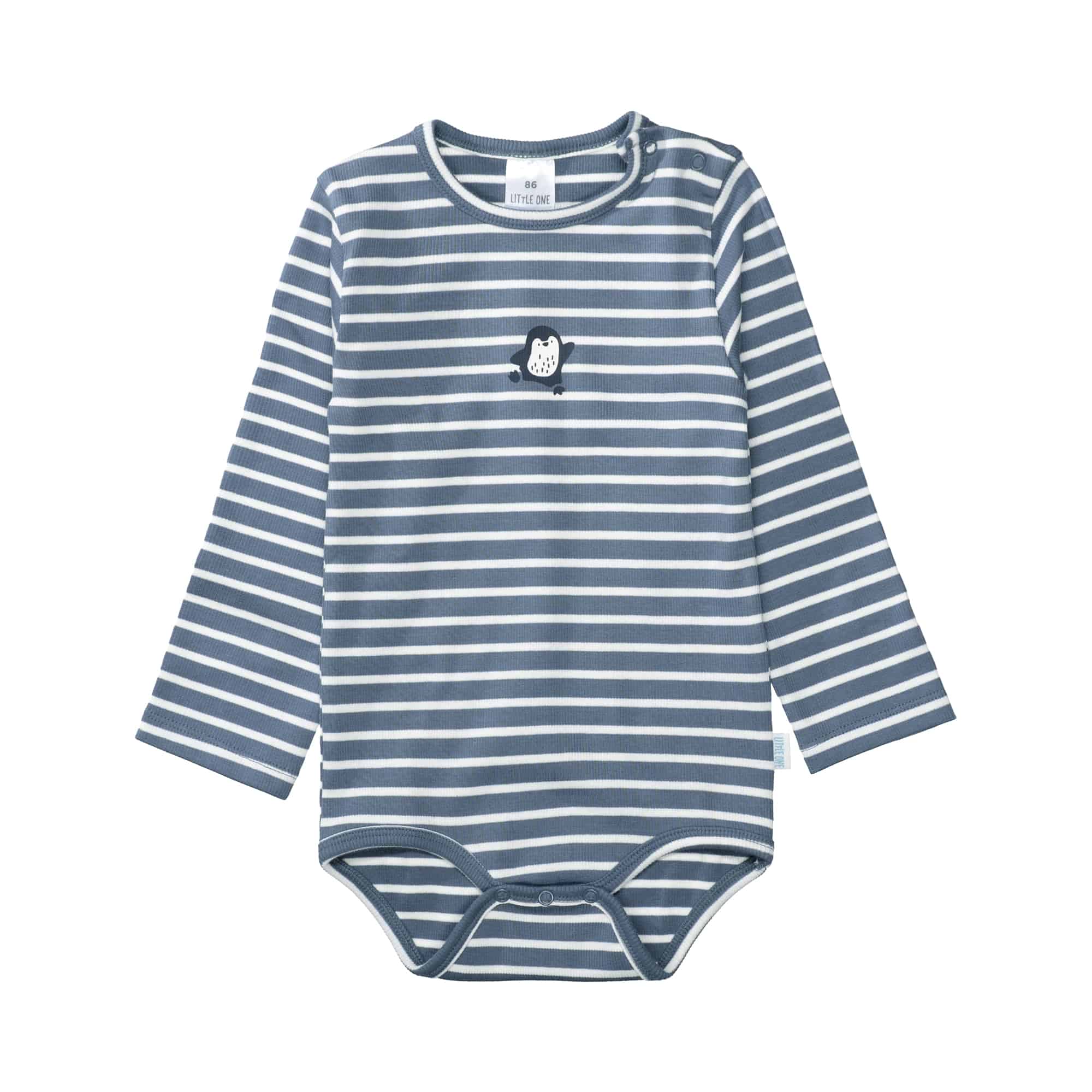 Langarmbodys, LITTLE ONE, Blau – Produktansicht