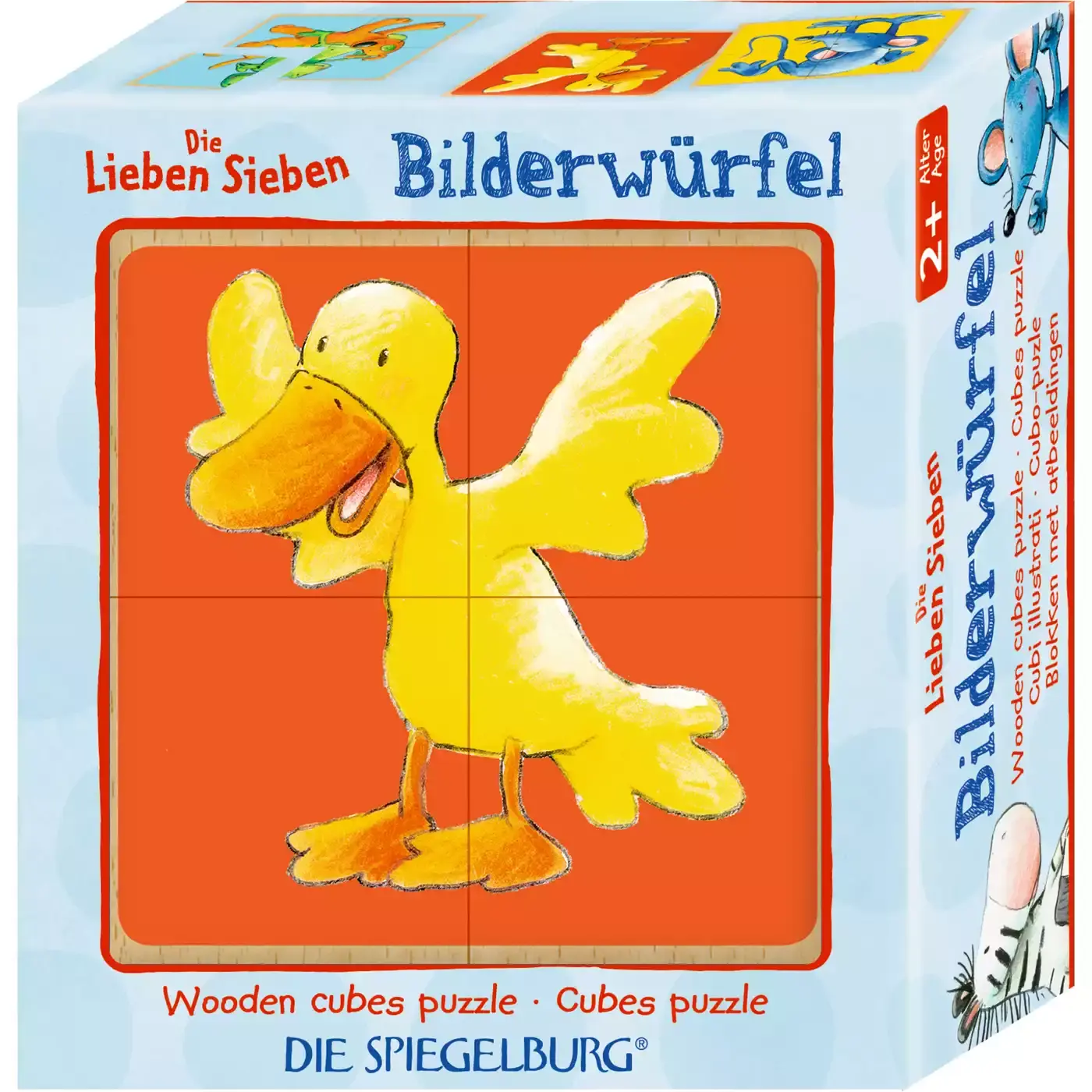 Bilderwürfel DIE SPIEGELBURG Orange 2000574528205 1