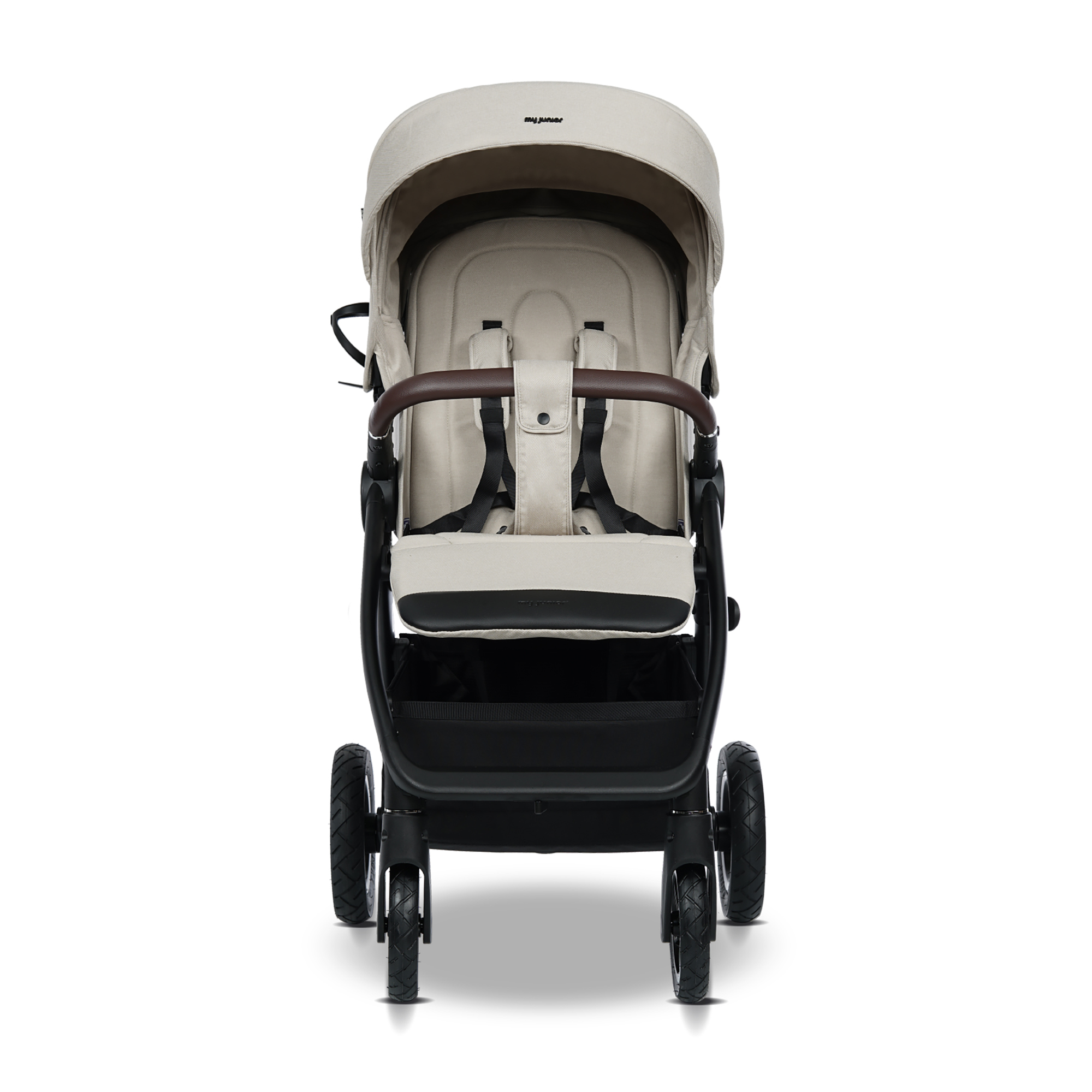 Buggys, My junior, Beige – Besonderheit: Sitz- und Liegefläche mit hochwertiger Schaumstoffpolsterung
