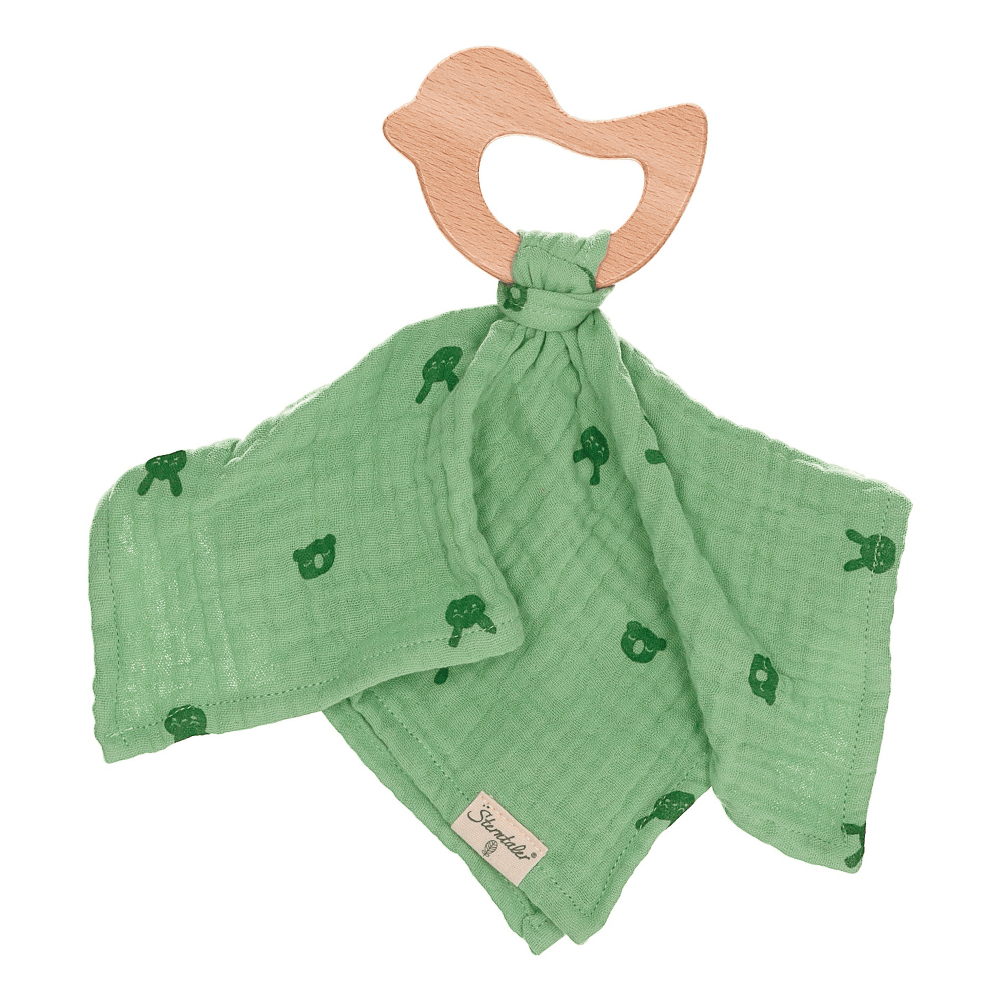 Schmusetücher, Sterntaler, Grün – Produktansicht