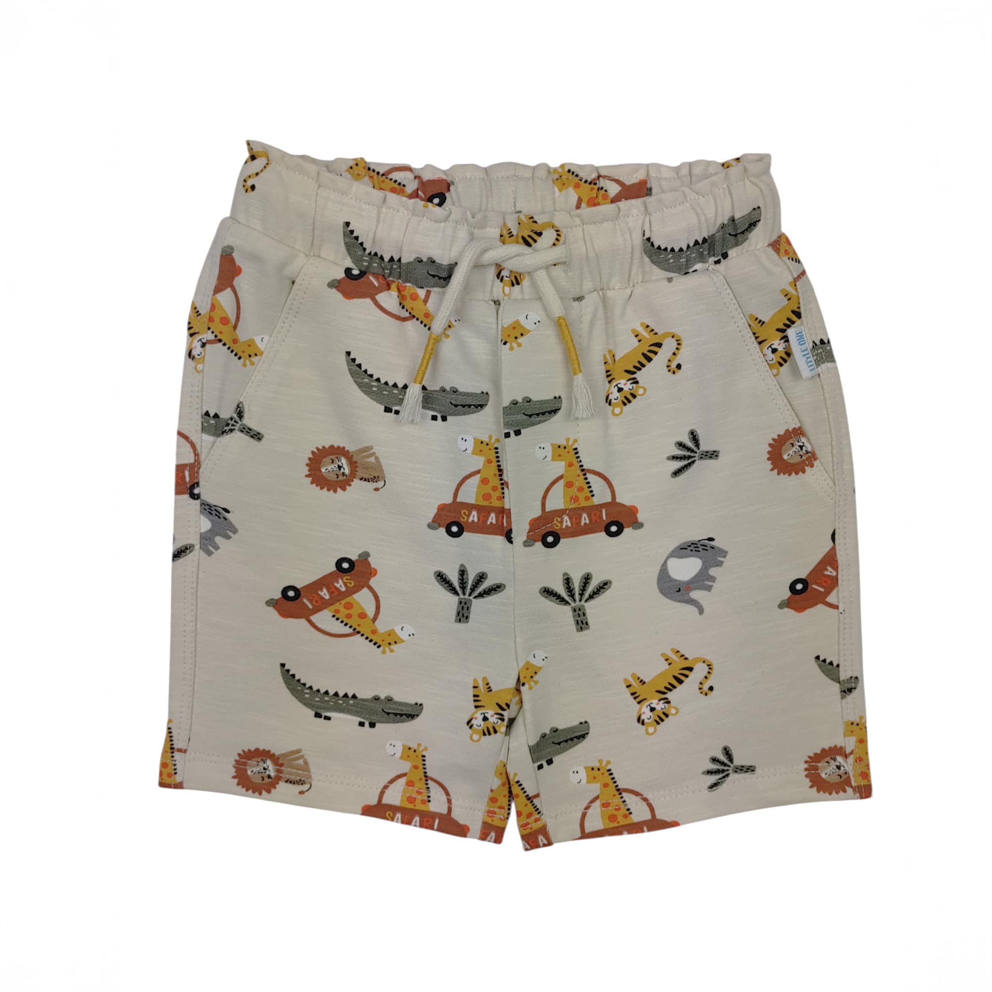 Kurze Hosen, LITTLE ONE, Beige – Besonderheit: aus 95% Baumwolle