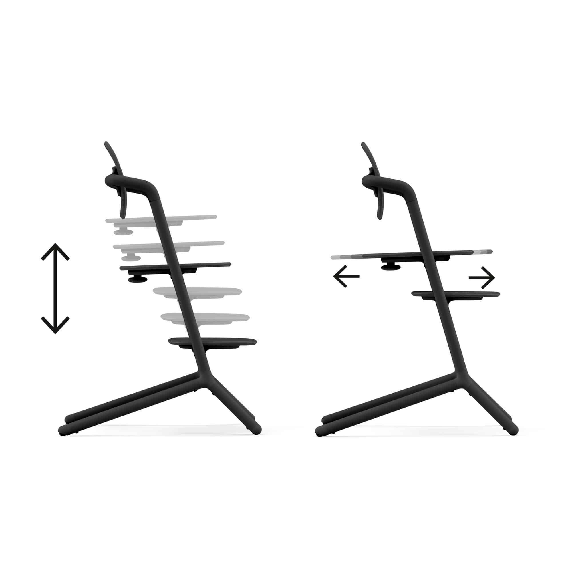 Treppenhochstühle, cybex, Schwarz – Produktansicht