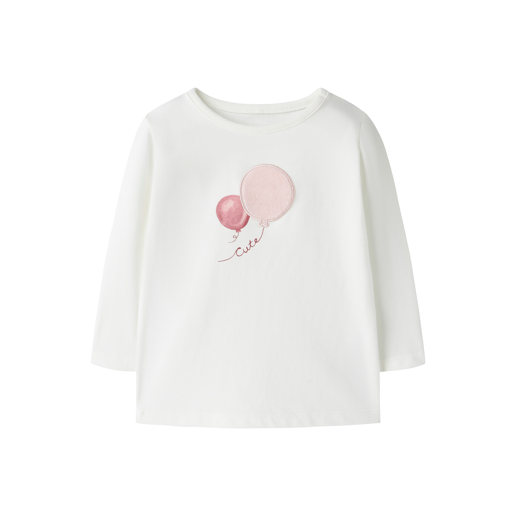 Langarmshirts, name it, Beige – Besonderheit: aus 95% Baumwolle