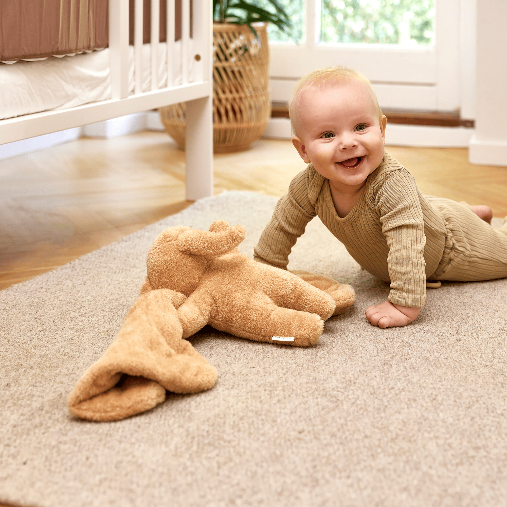 Kuscheltiere Elefanten, MEMBANTU, Braun – Produktansicht