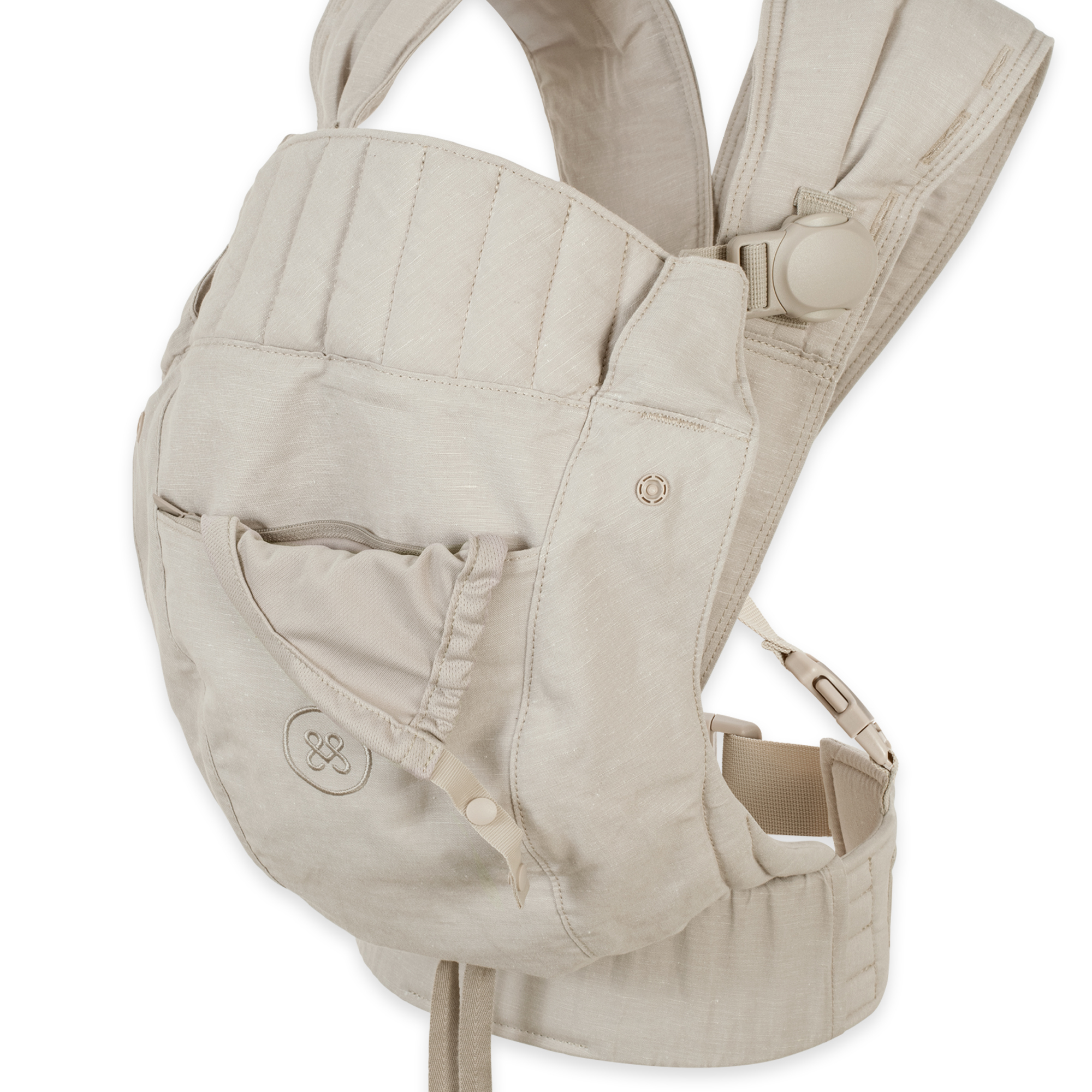 Fullbuckle Tragen, Emma & Noah, Beige – Produktansicht