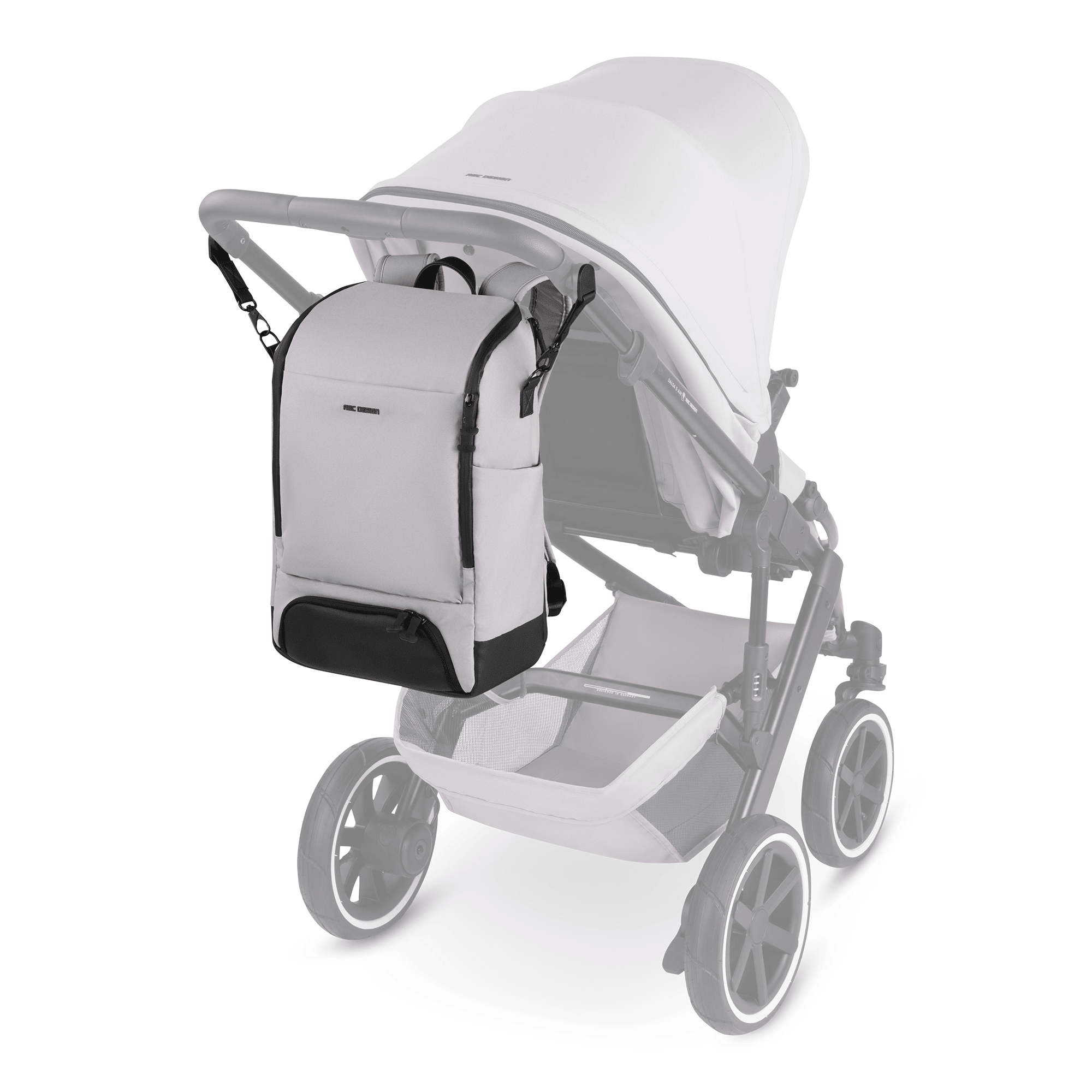 Wickelrucksäcke, ABC DESIGN, Beige – Produktansicht