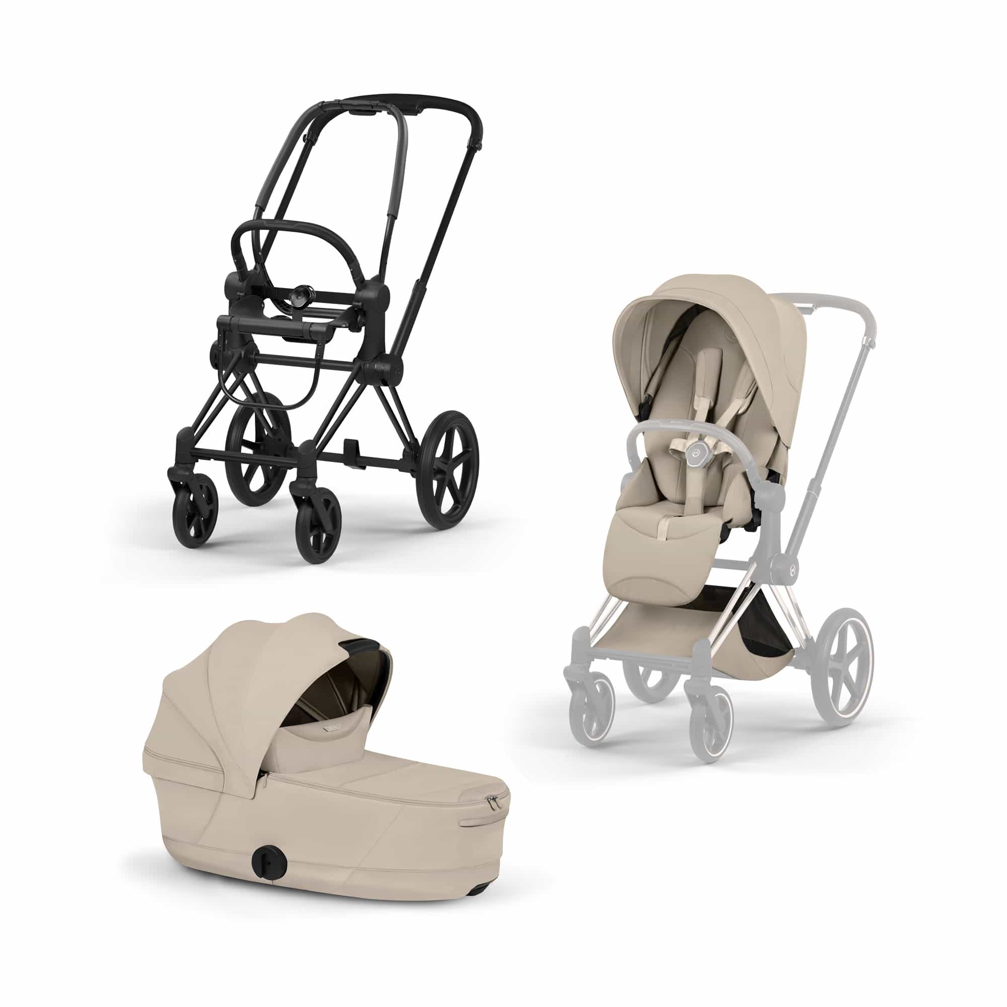 Kinderwagen Komplettsets, cybex PLATINUM, Beige – Produktansicht
