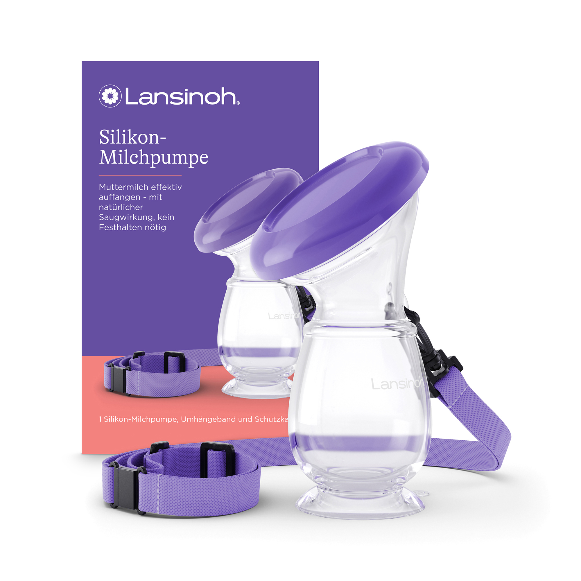 Milchpumpen, Lansinoh, Transparent – Produktansicht