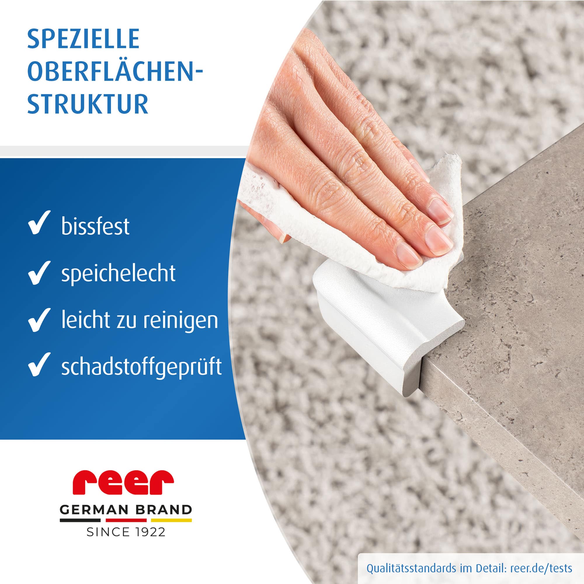 Kantenschutz, reer, Weiß – Produktansicht