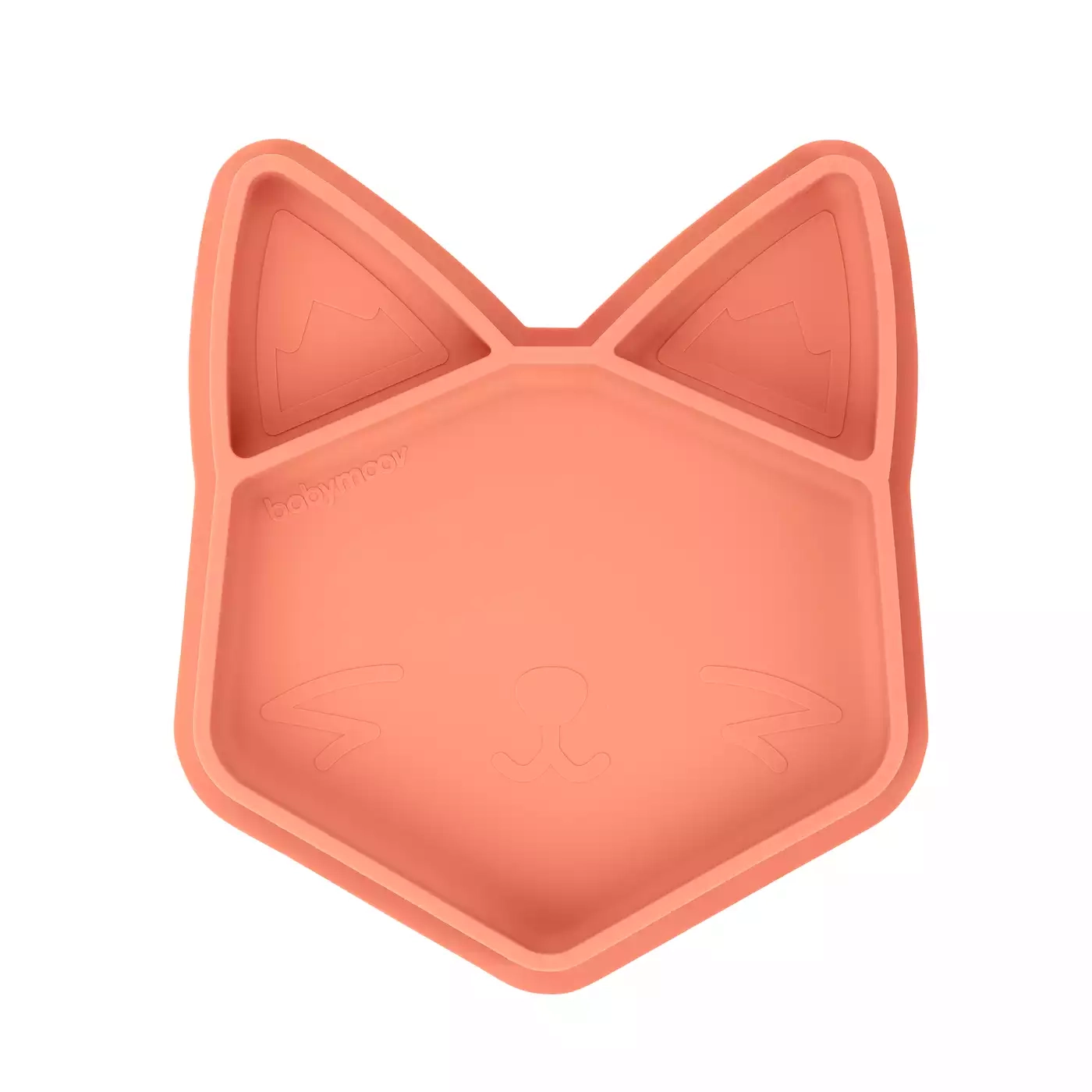 Silikonteller ISY Fox babymoov Orange 2000582387900 1