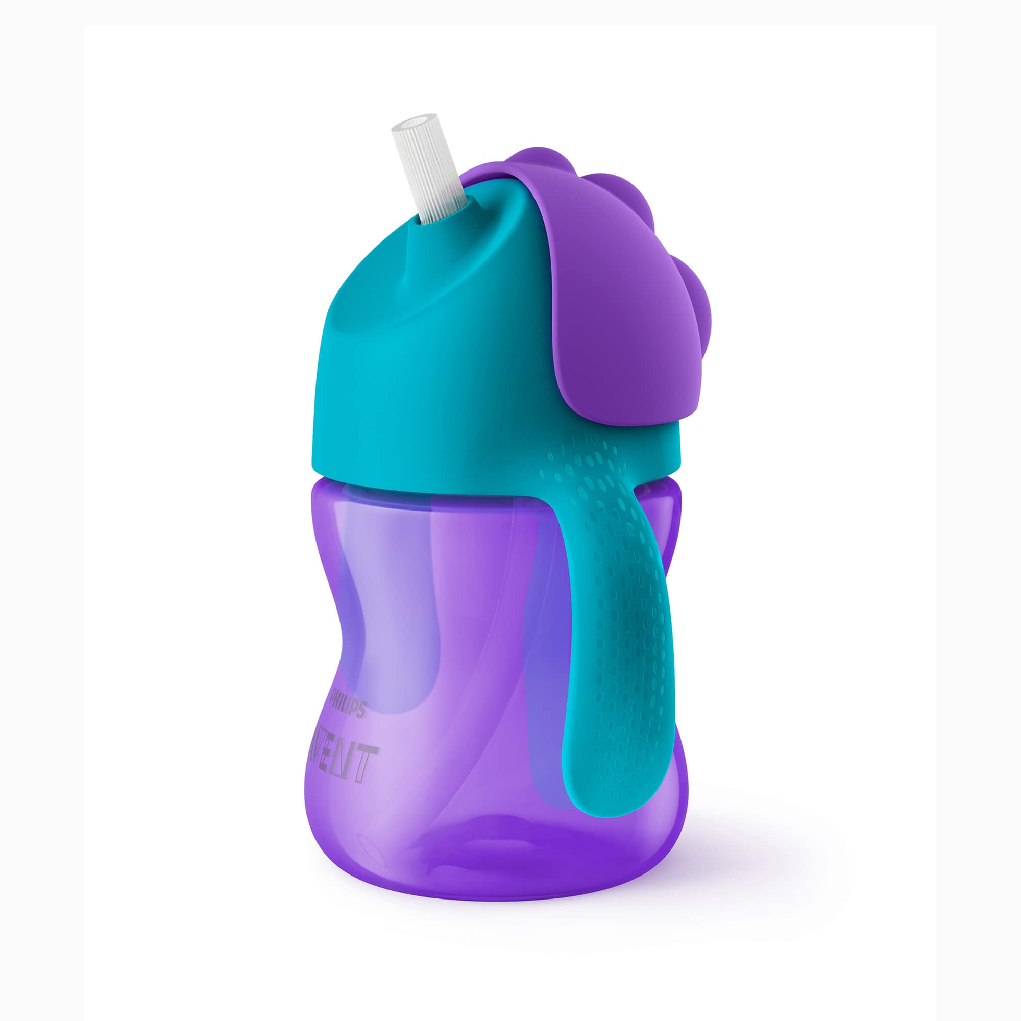 Strohhalmbecher, PHILIPS AVENT, Lila – Produktansicht