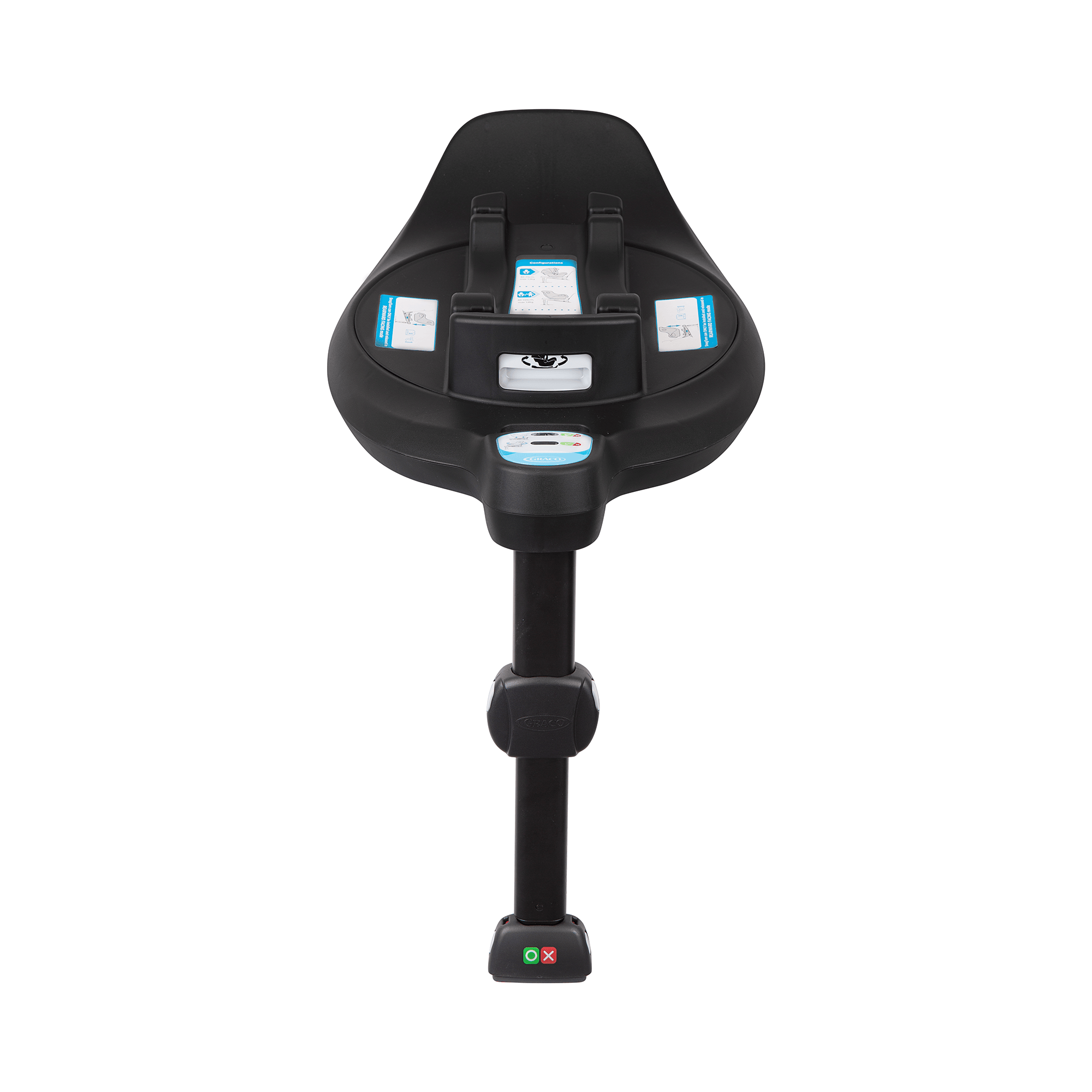 Isofix Stationen, GRACO, Schwarz – Produktansicht