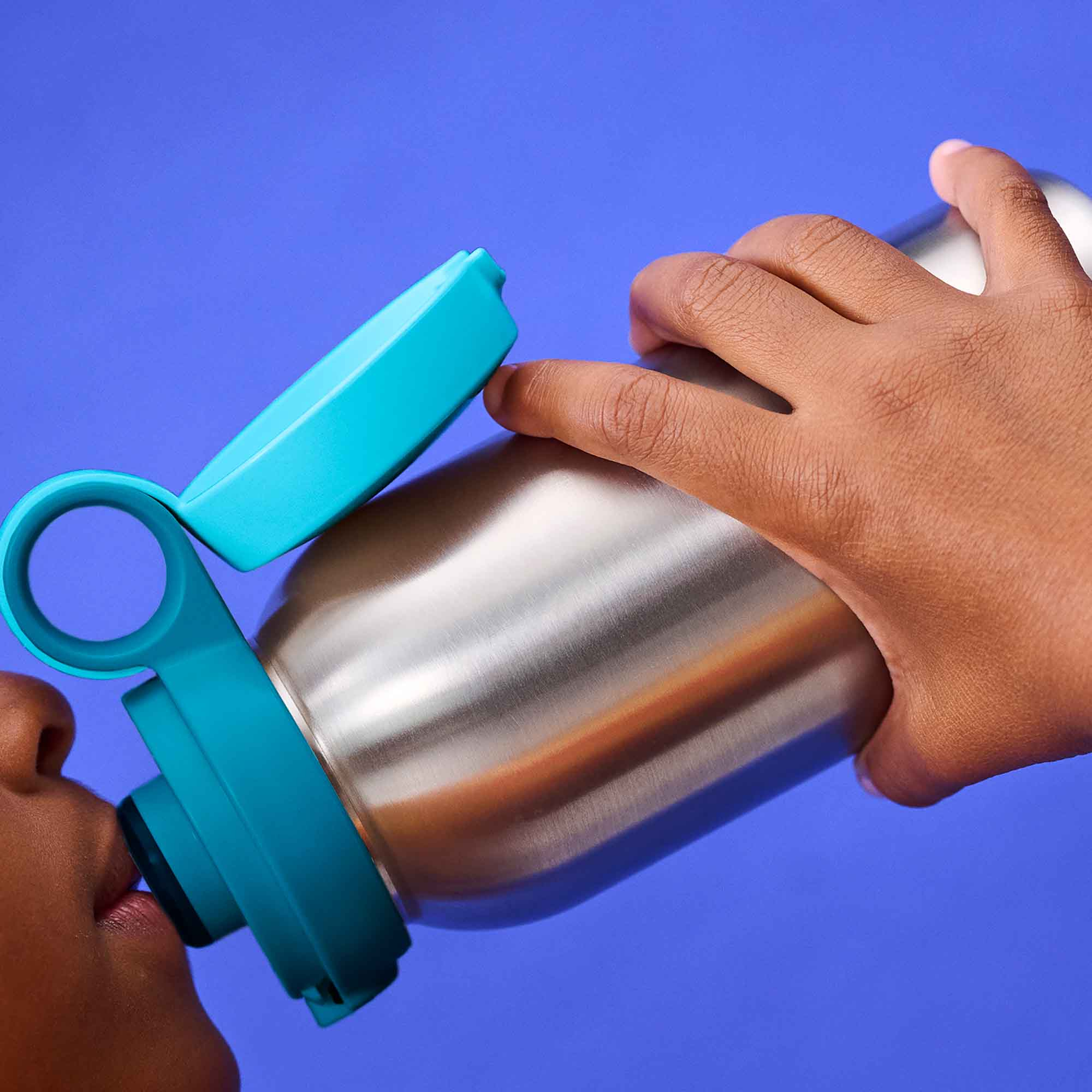 Thermoflaschen, MEPAL, Blau – Produktansicht