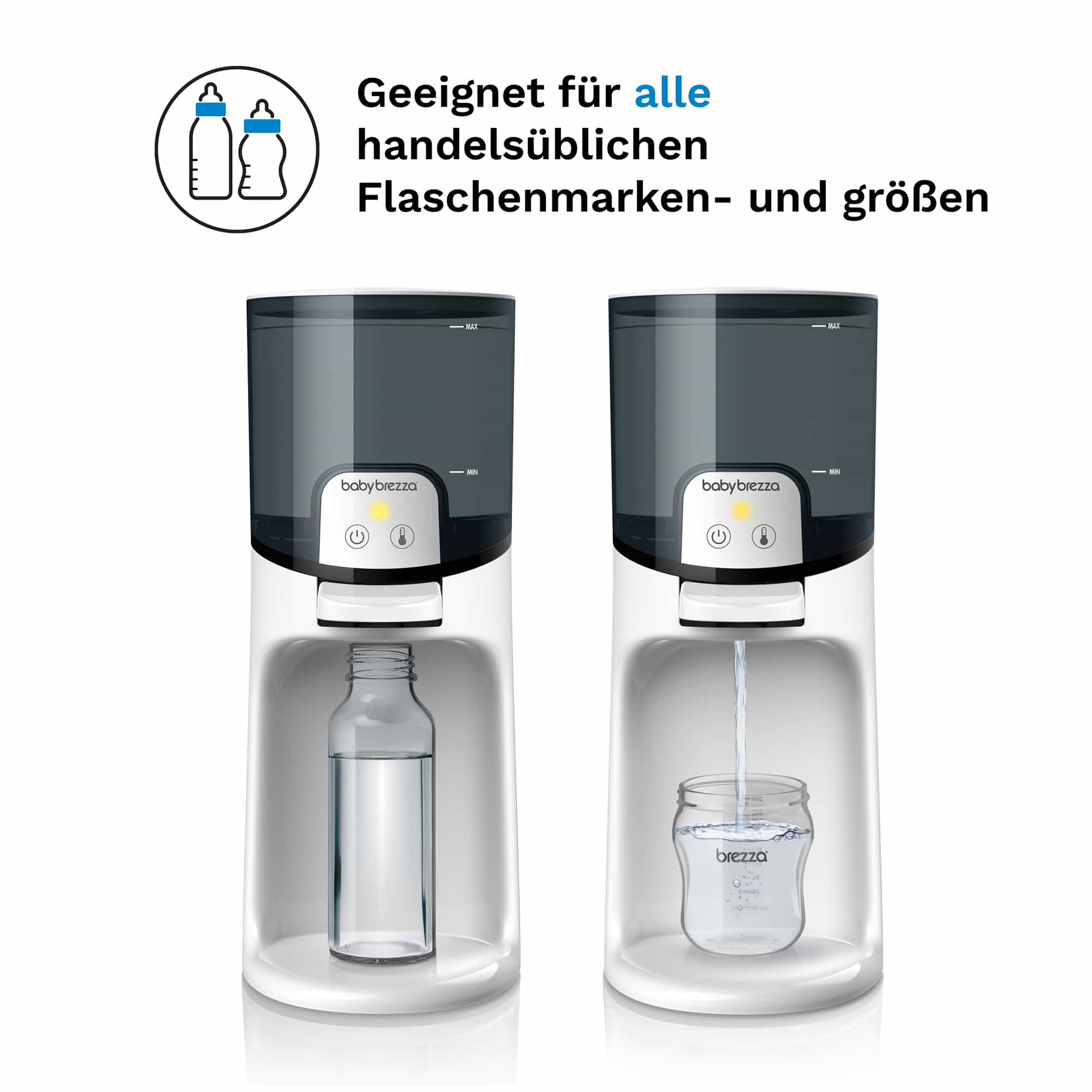 Babykostwärmer, babybrezza, Weiß – Produktansicht