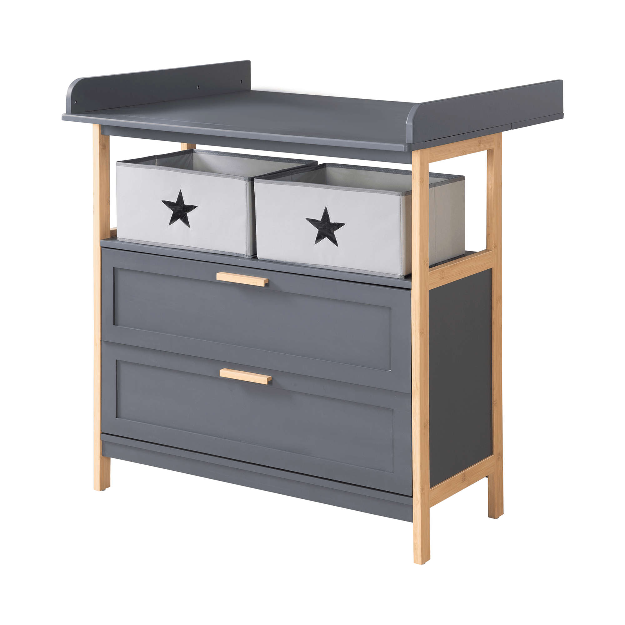 SALE Wickelkommoden, roba, Grau – Produktansicht