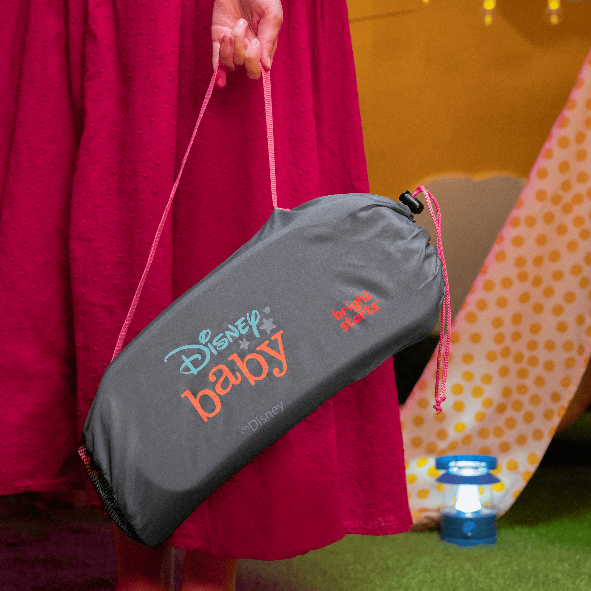 Reisehochstühle, BrightStarts, Pink – Produktansicht