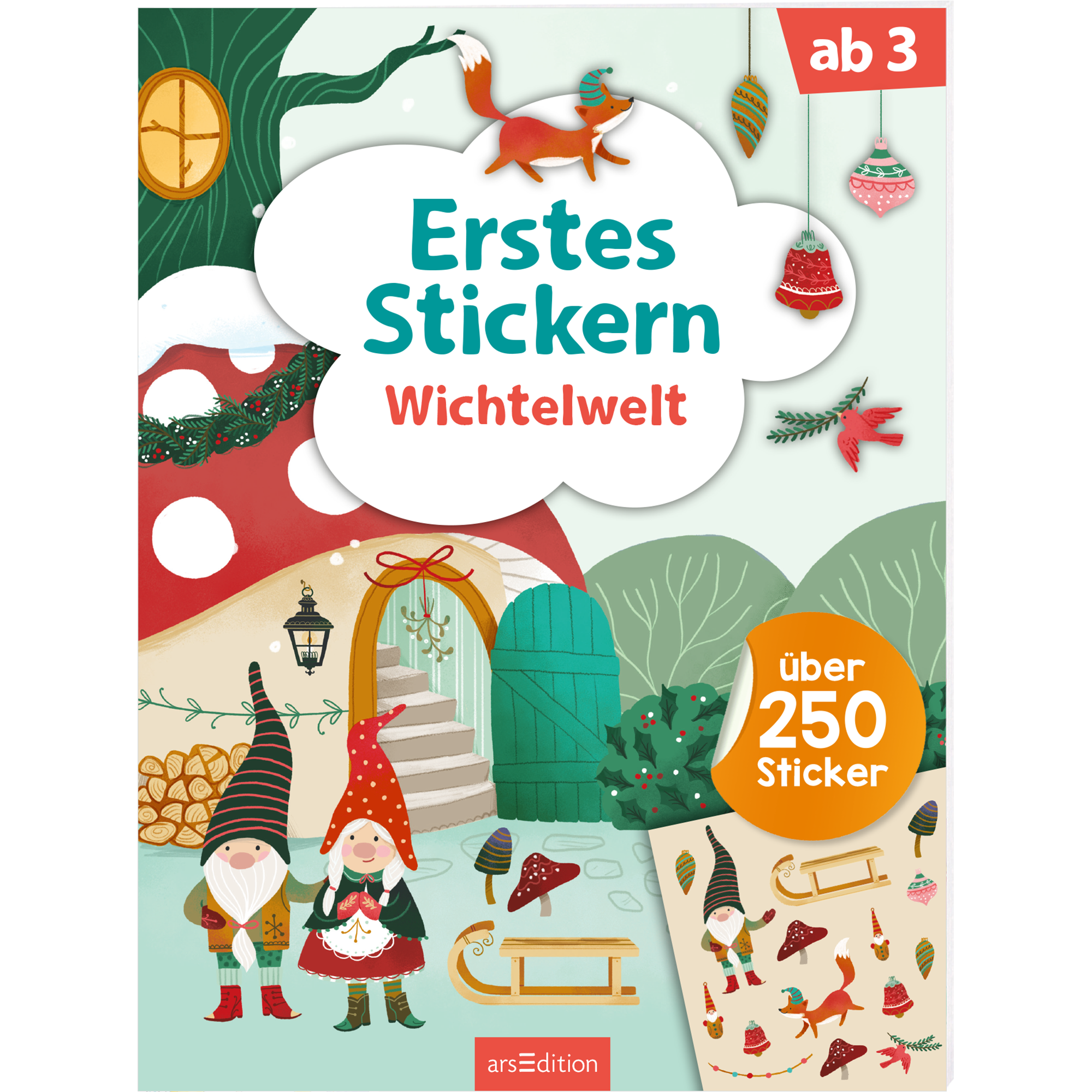 Erstes Stickern – Wichtelwelt arsEdition 2000585735203 1