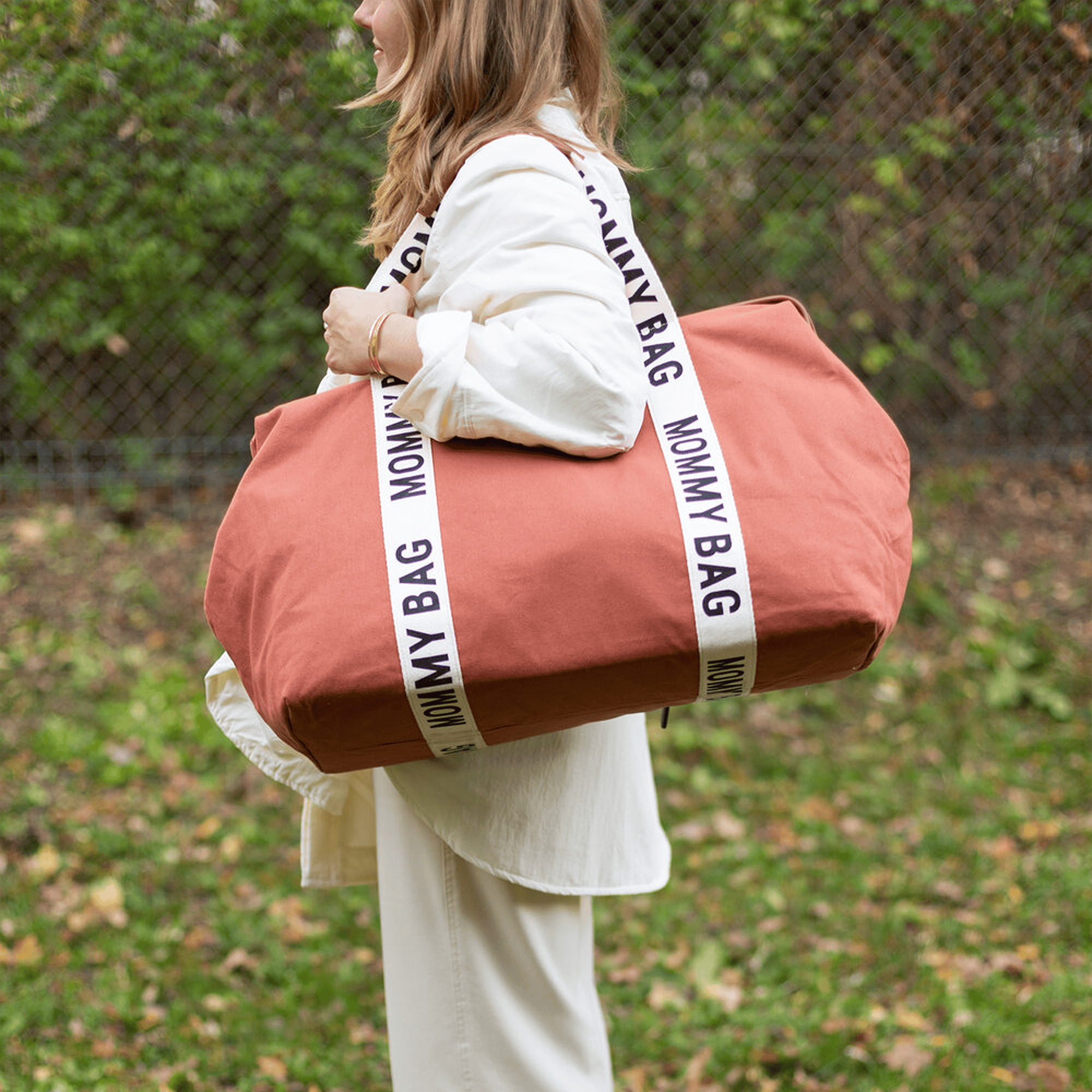 Wickeltaschen, CHILDHOME, Orange – Produktansicht