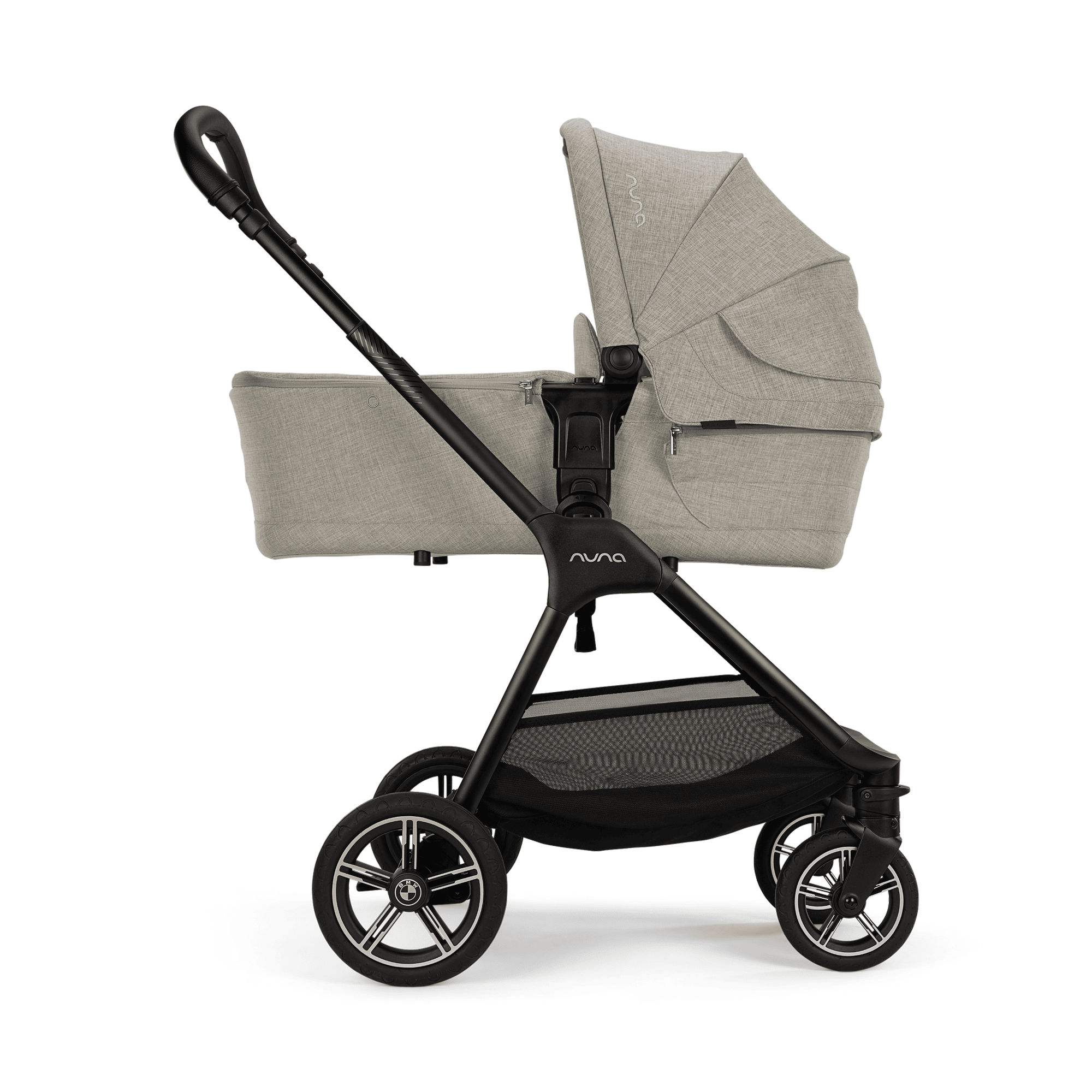 Tragewannen, nuna, Grau – Produktansicht