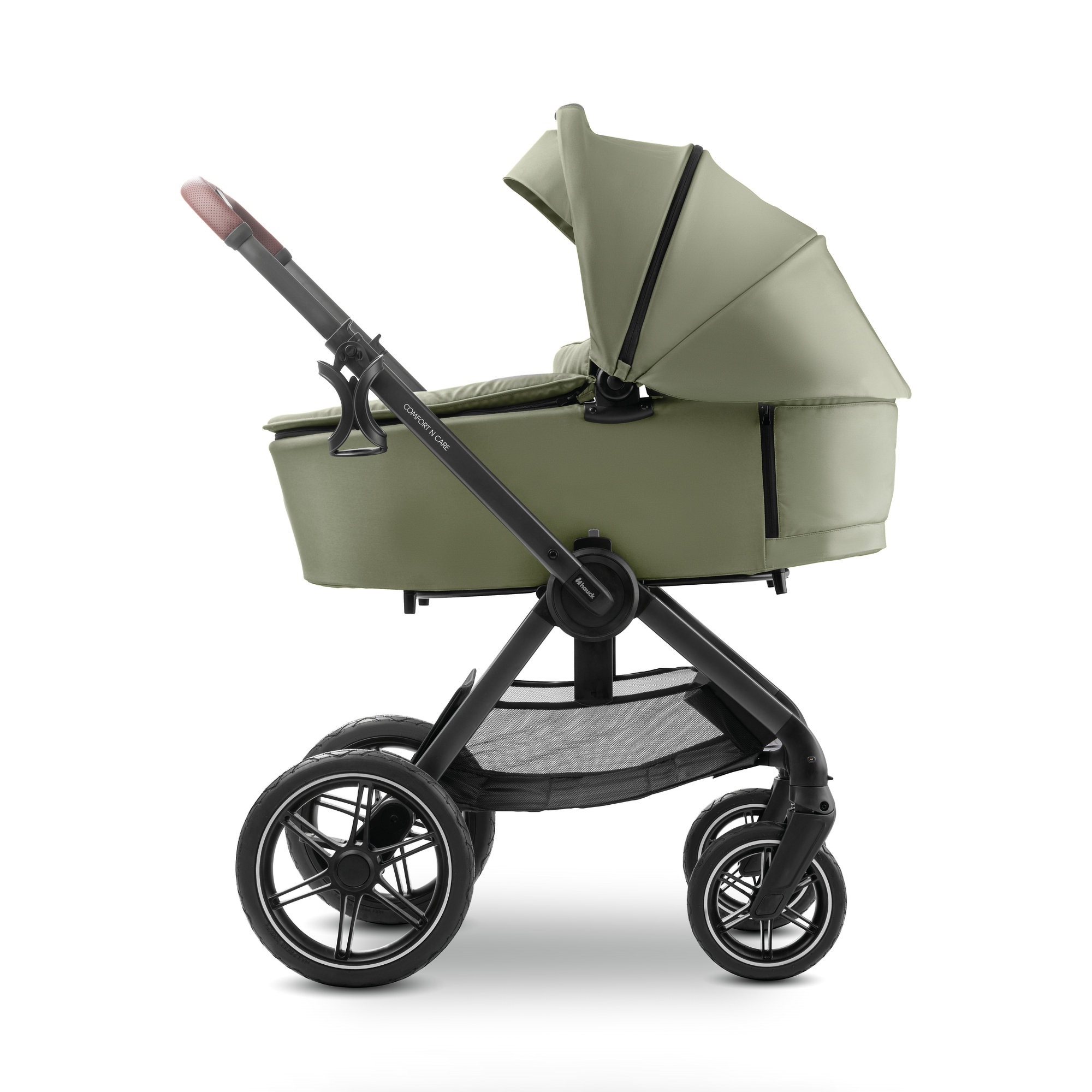 Kombi-Kinderwagen, hauck, Grün – Produktansicht