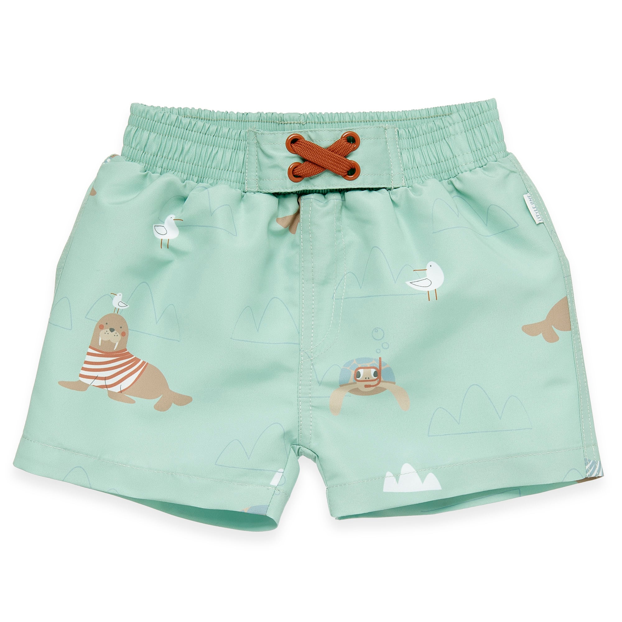 Badeanzüge & Badehosen, LITTLE ONE, Grün – Produktansicht