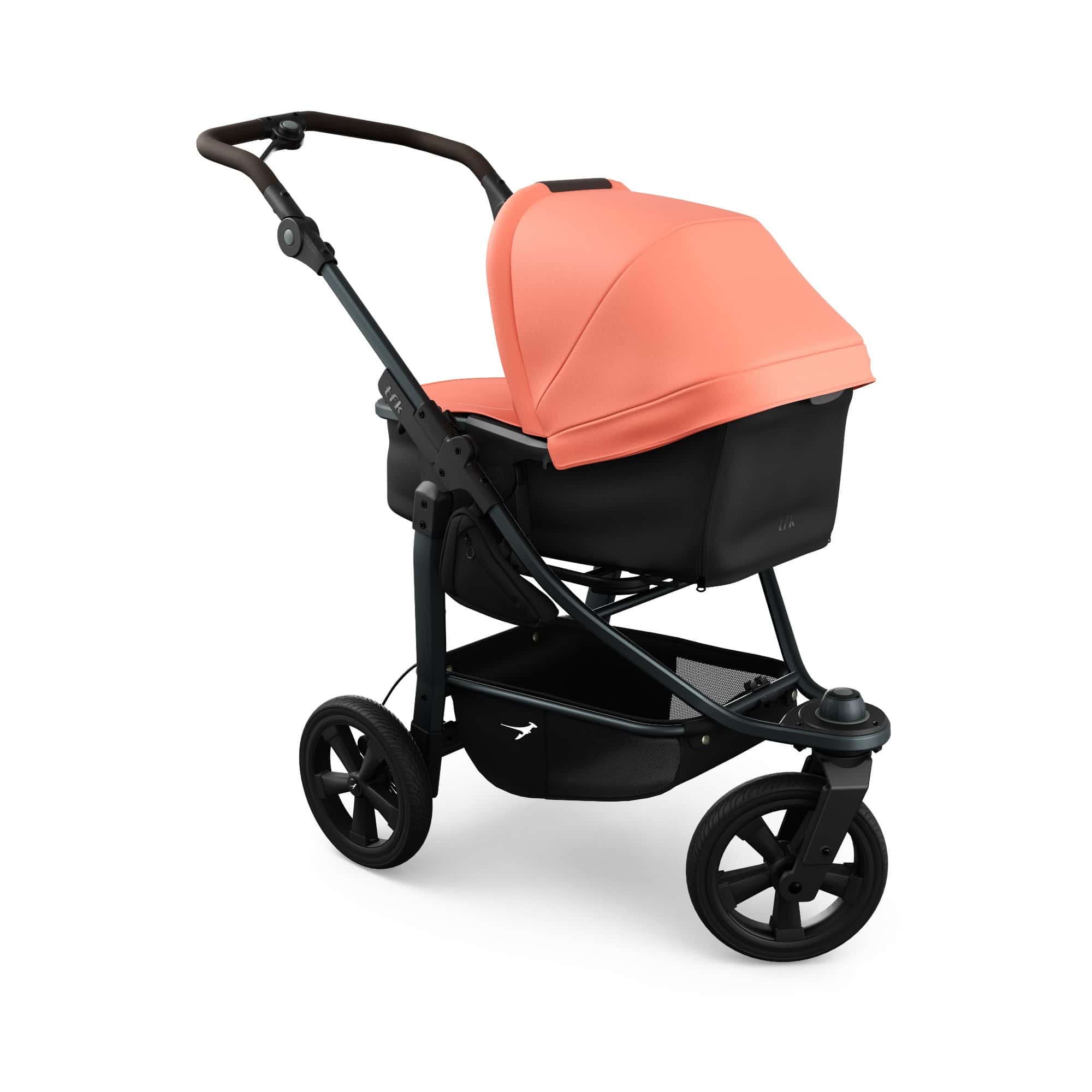 Kombi-Kinderwagen, tfk, Orange – Produktansicht