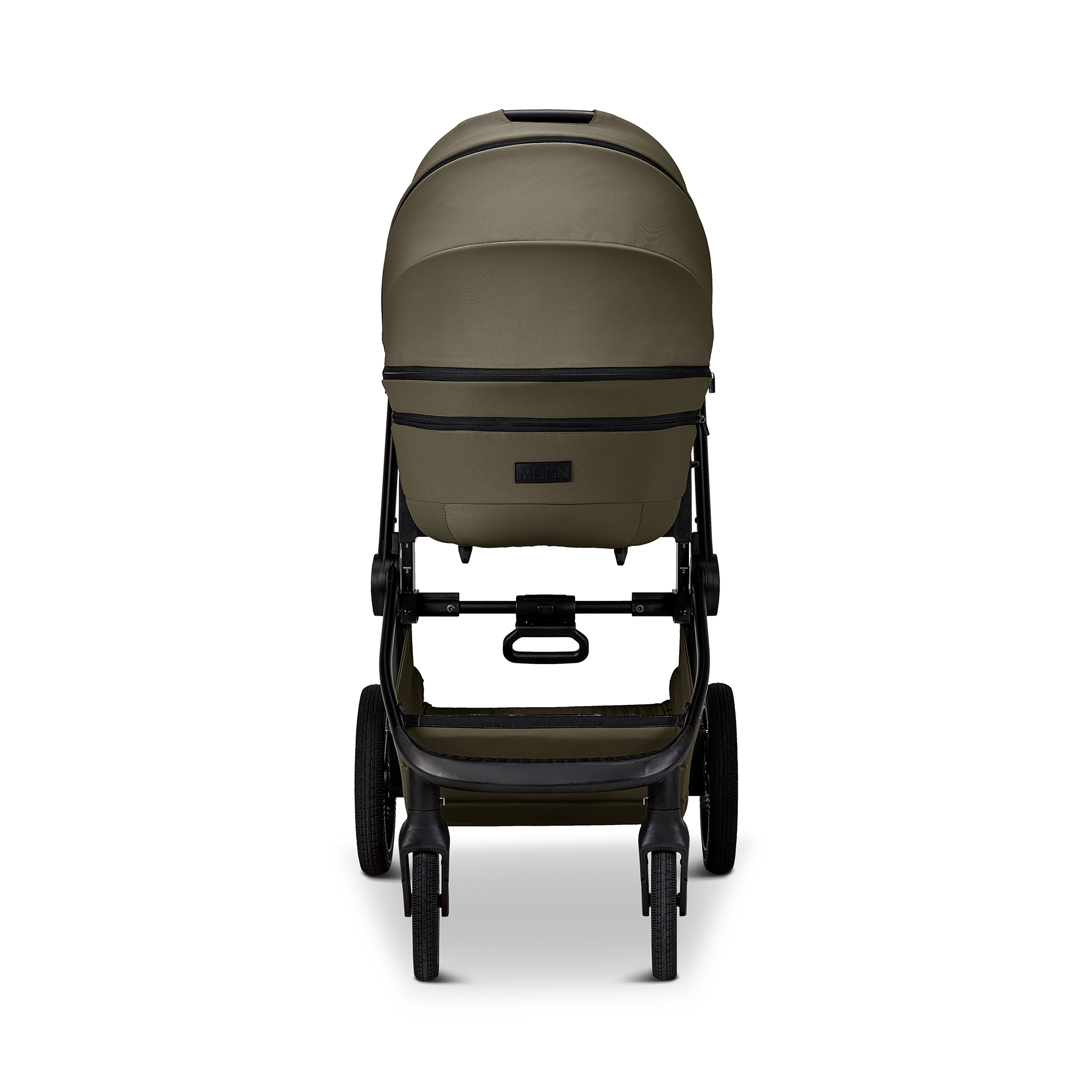 Kombi-Kinderwagen, MOON, Grün – Produktansicht