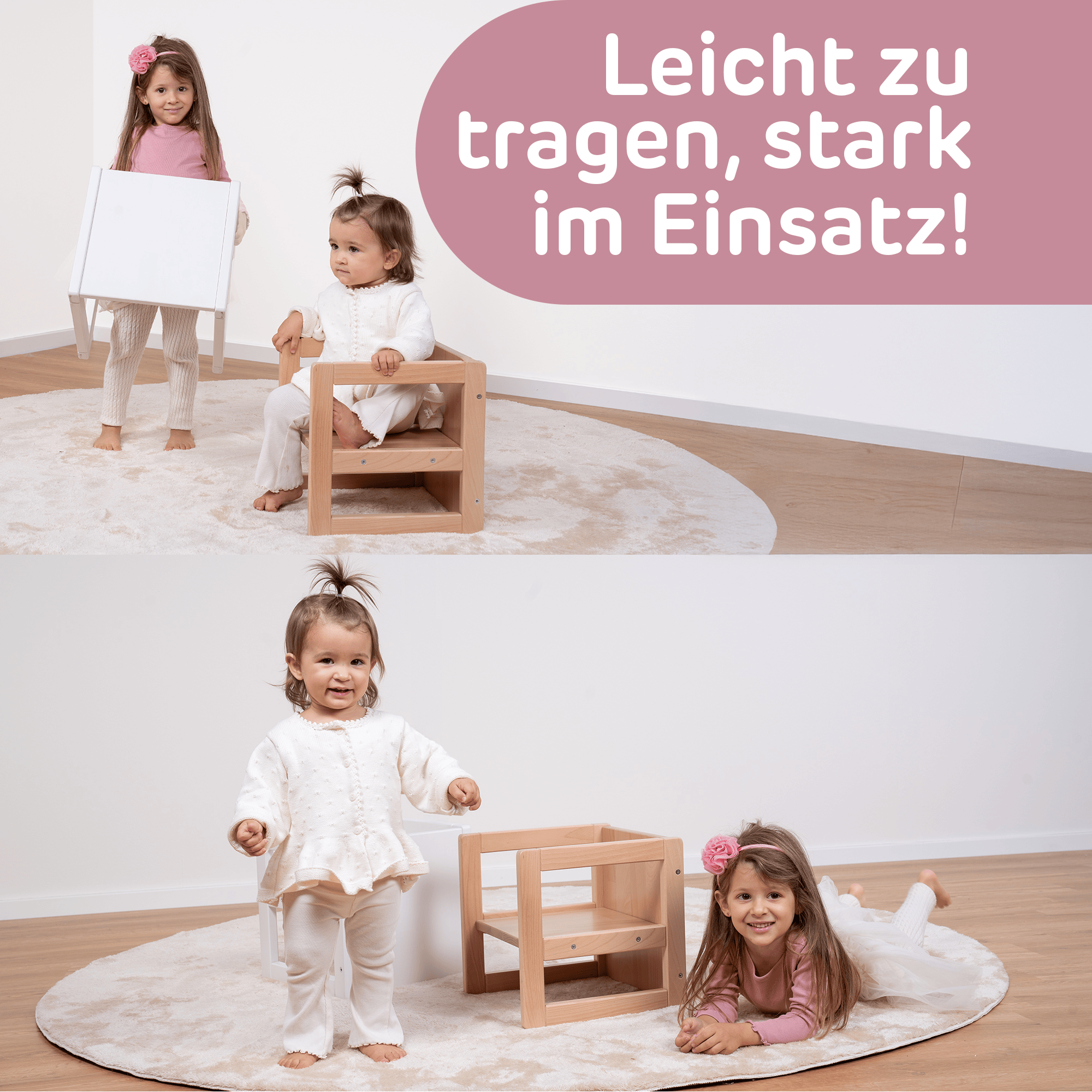 Lerntürme, babybay, Beige – Produktansicht