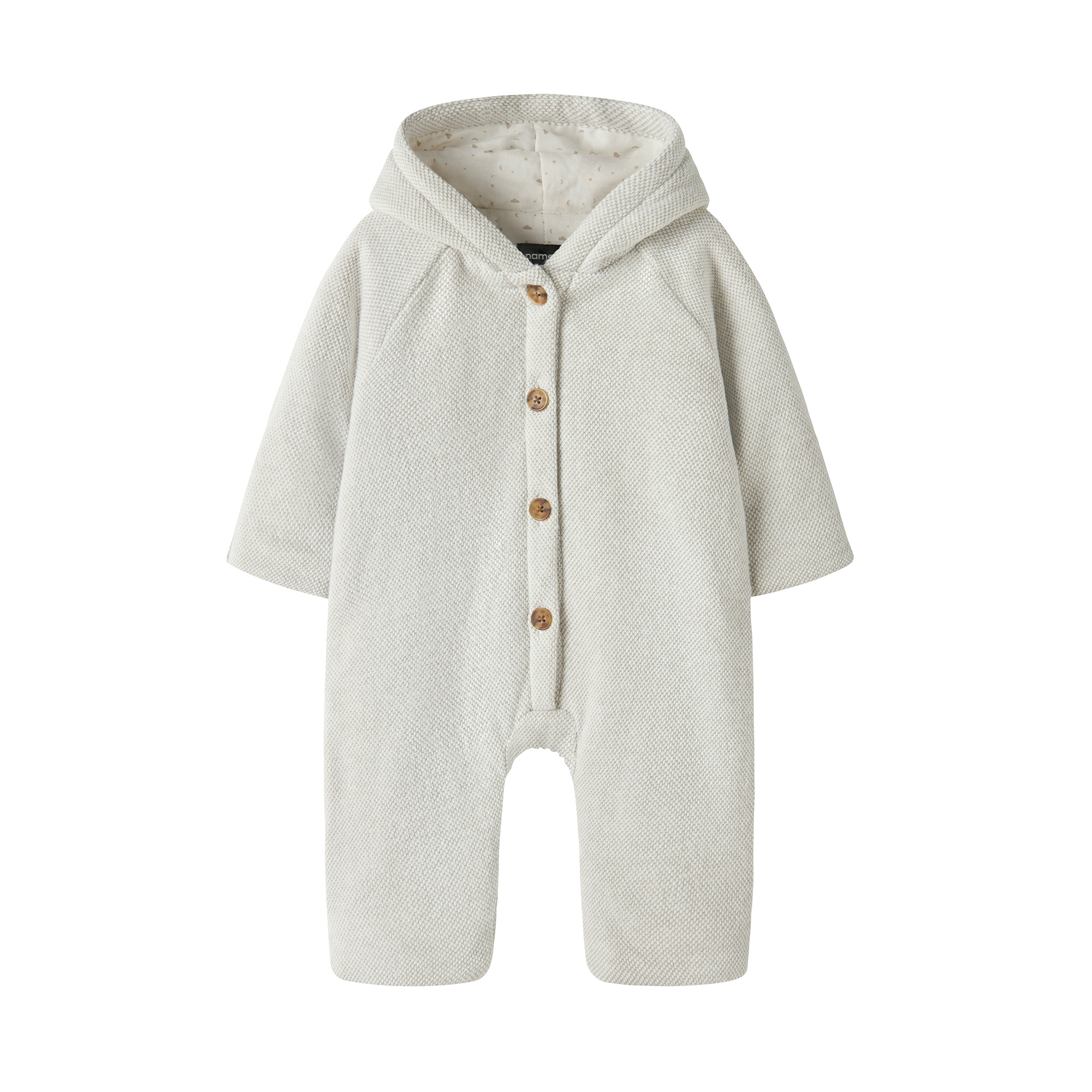 Overalls, name it, Beige – Besonderheit: durchgehende Knopfleiste