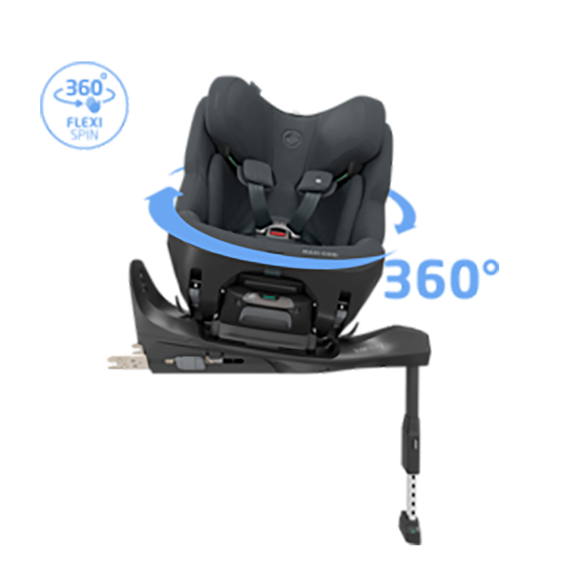 Kindersitze 9-36 kg, Gruppe 1/2/3, MAXI-COSI Premium, Grau – Produktansicht