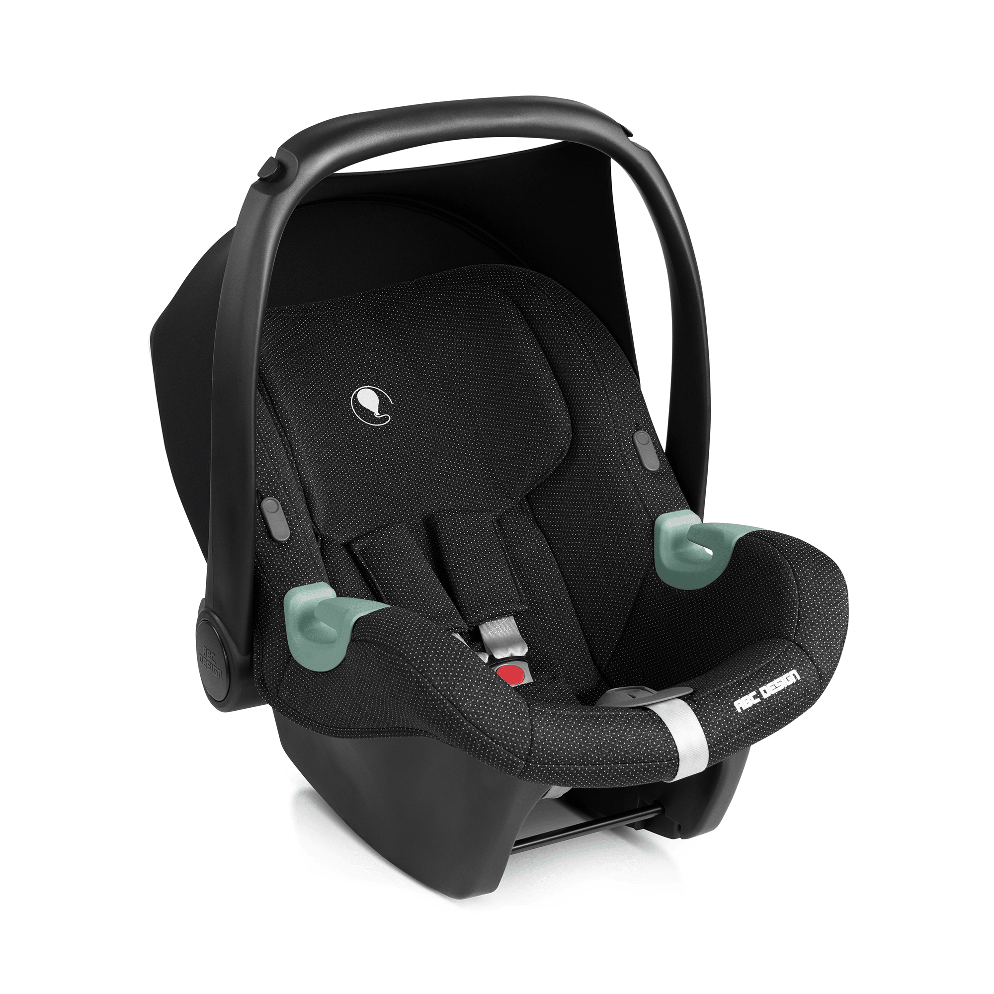 Babyschalen 0-13 kg, Gruppe 0+, ABC DESIGN, Grau – Produktansicht