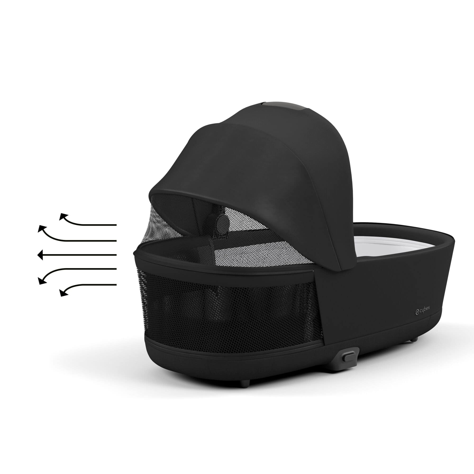 Kombi-Kinderwagen, cybex PLATINUM, Schwarz – Produktansicht