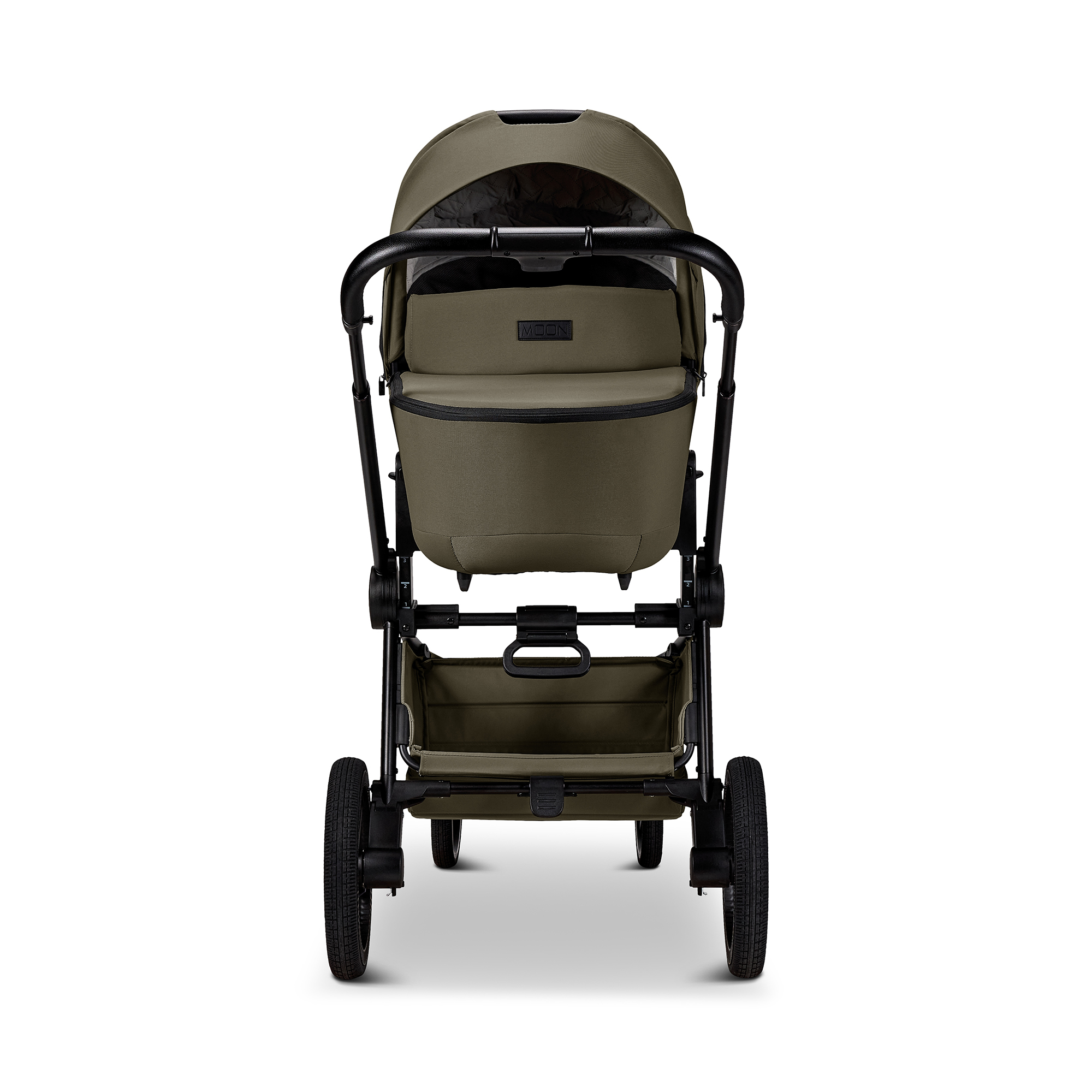 Kombi-Kinderwagen, MOON, Grün – Produktansicht