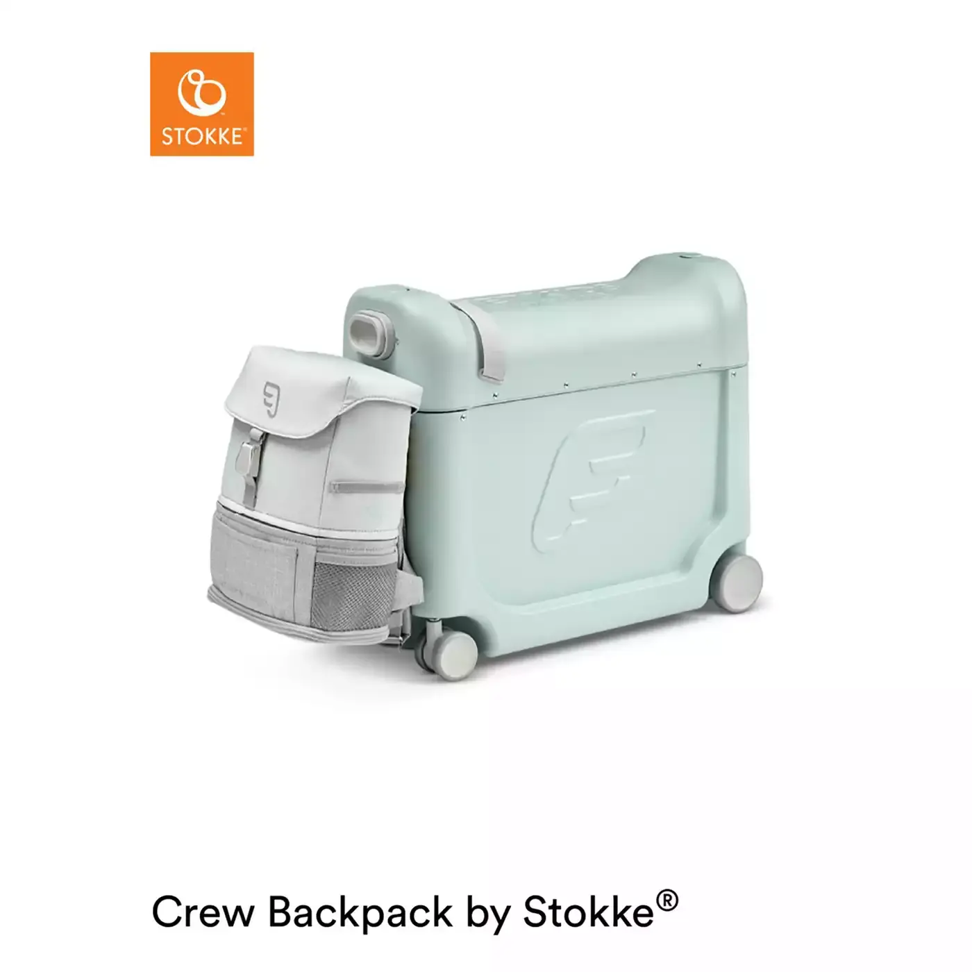 Jetkids™ Bundle BedBox™ & Crew Back Pack Green Aurora STOKKE Grün 2000580145724 4