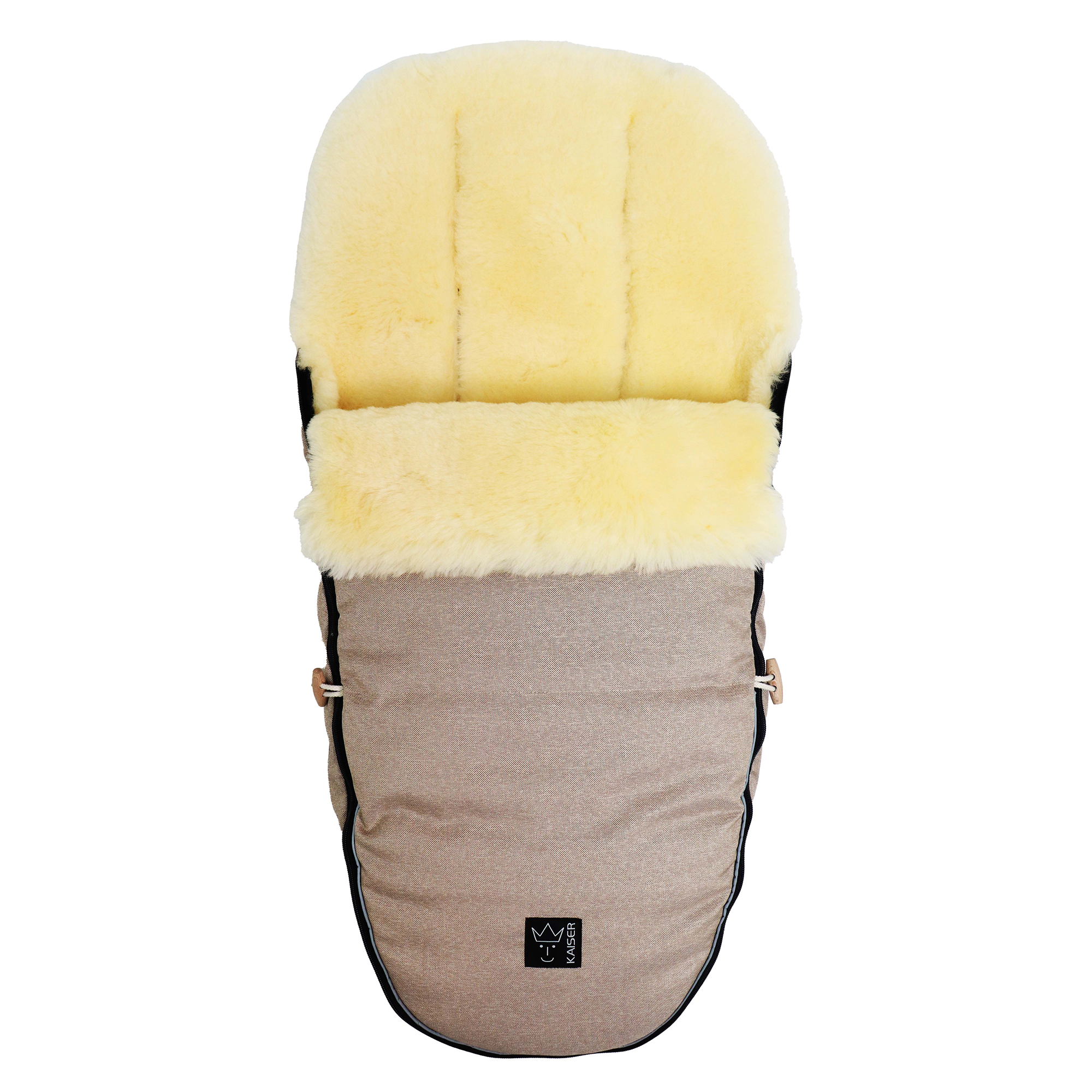 Fußsäcke & Decken, KAISER, Beige – Produktansicht